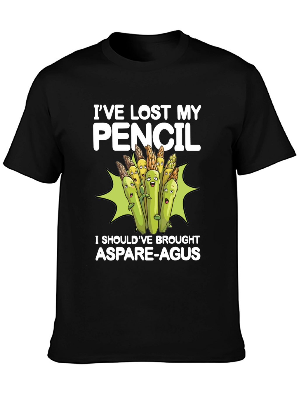 Funny Asparagus Graphic T-Shirt
