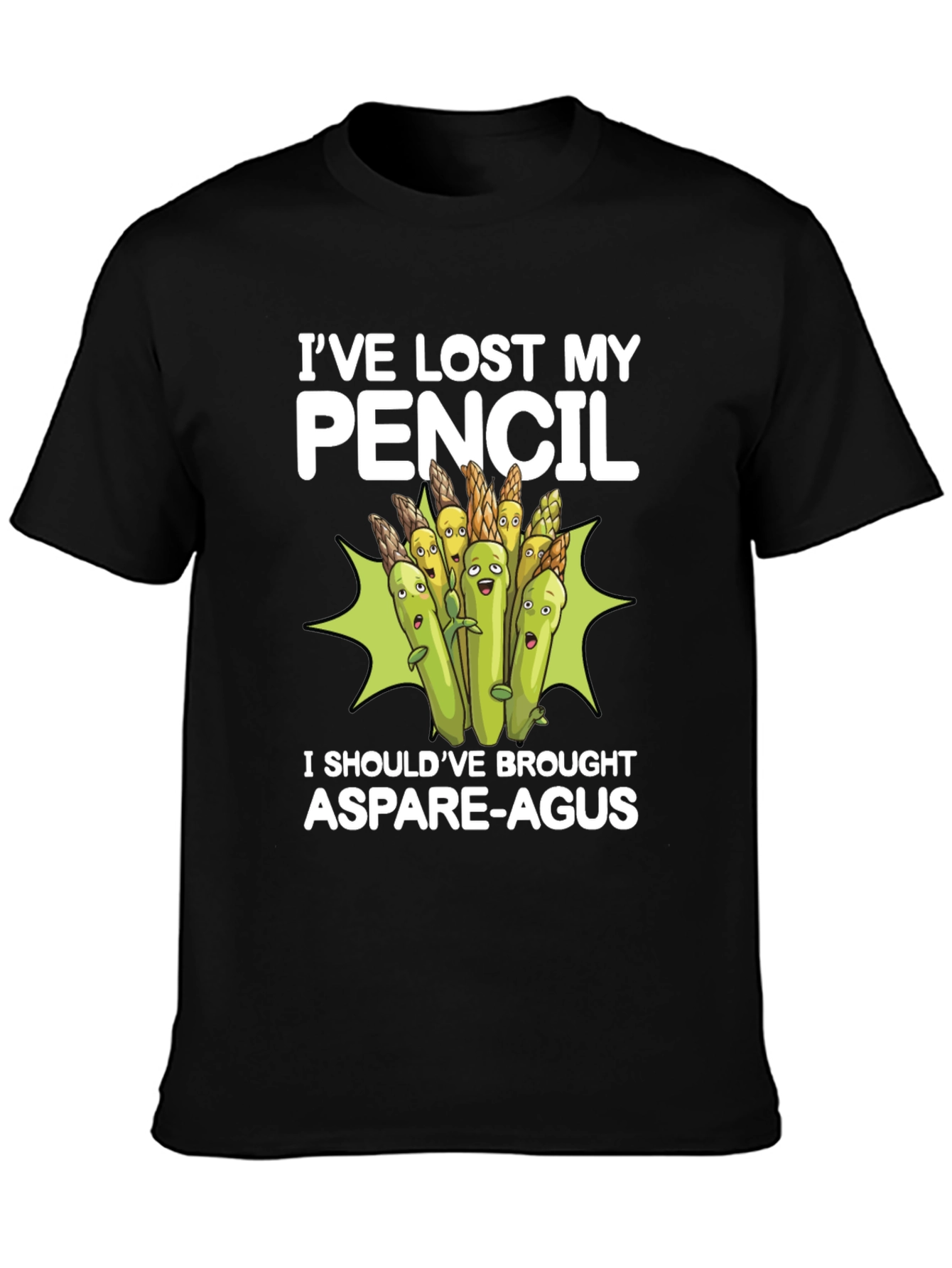 Funny Asparagus Graphic T-Shirt