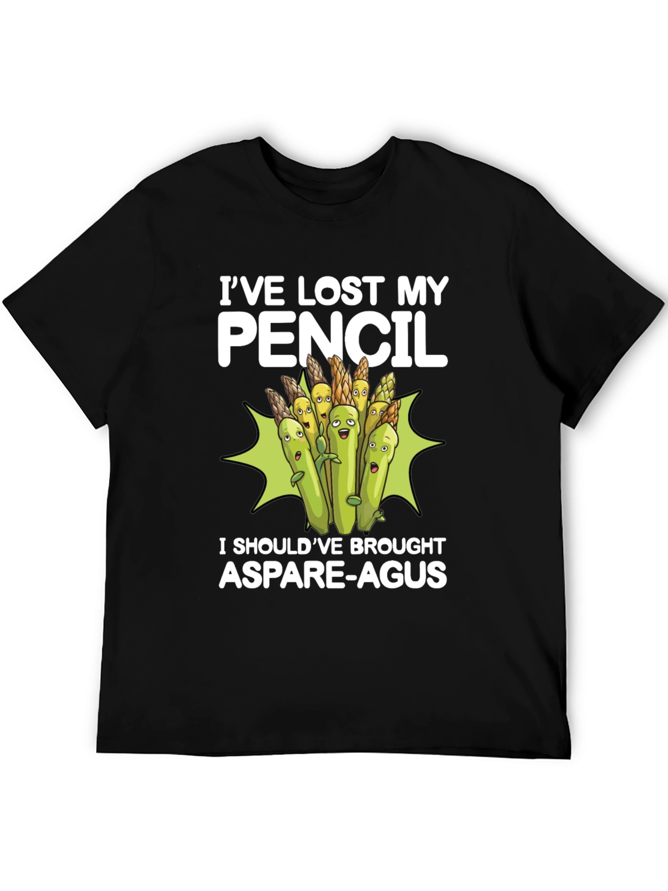 Funny Asparagus Graphic T-Shirt