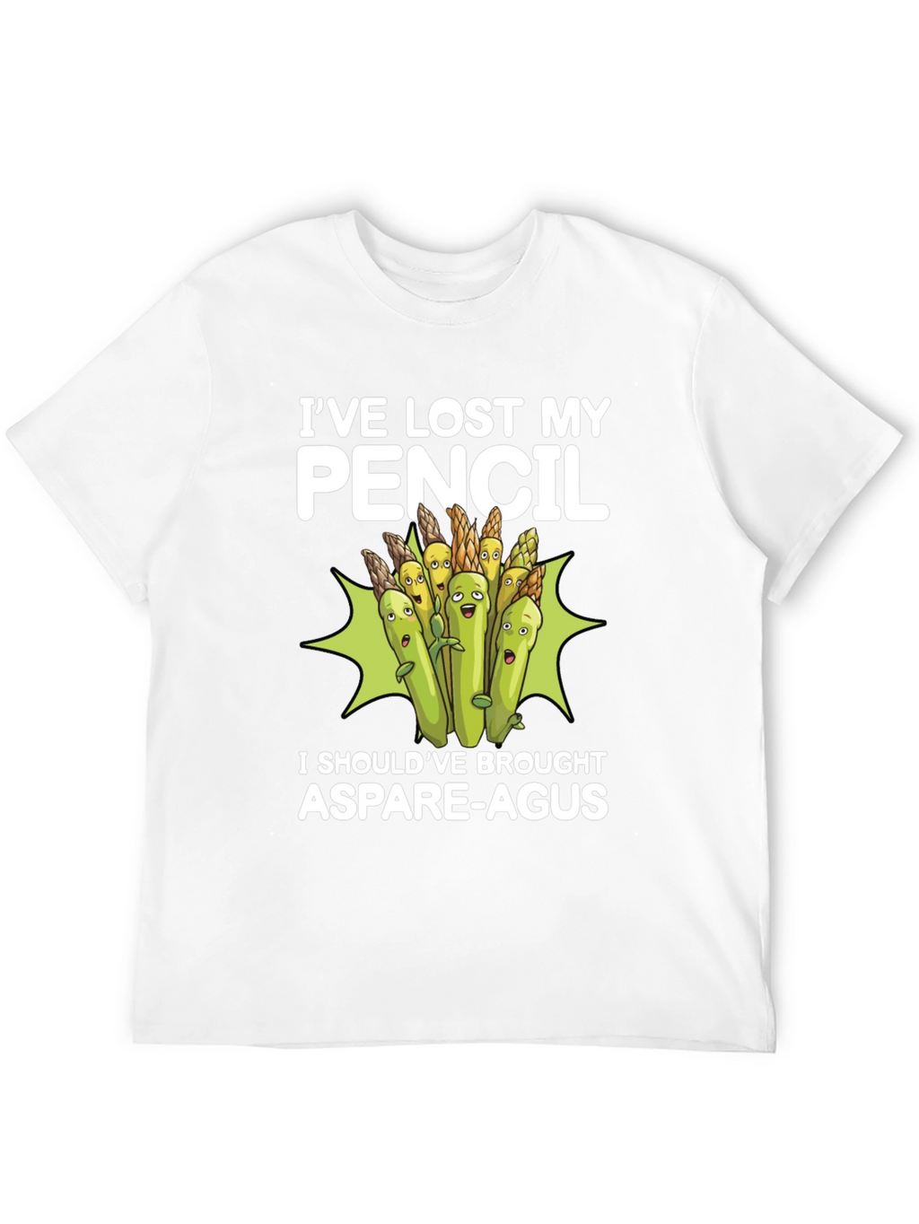 Funny Asparagus Graphic T-Shirt