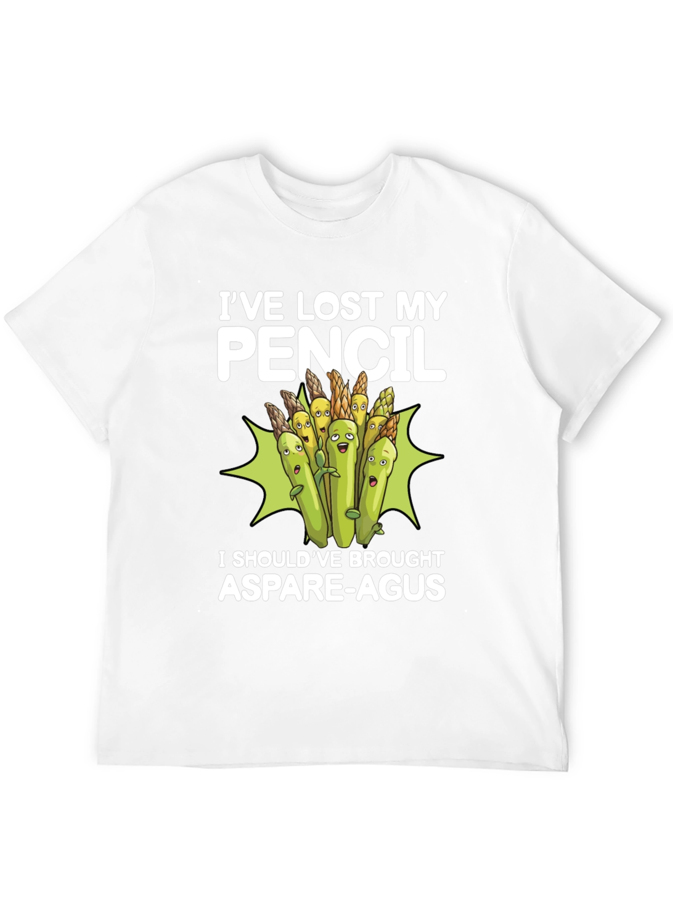 Funny Asparagus Graphic T-Shirt