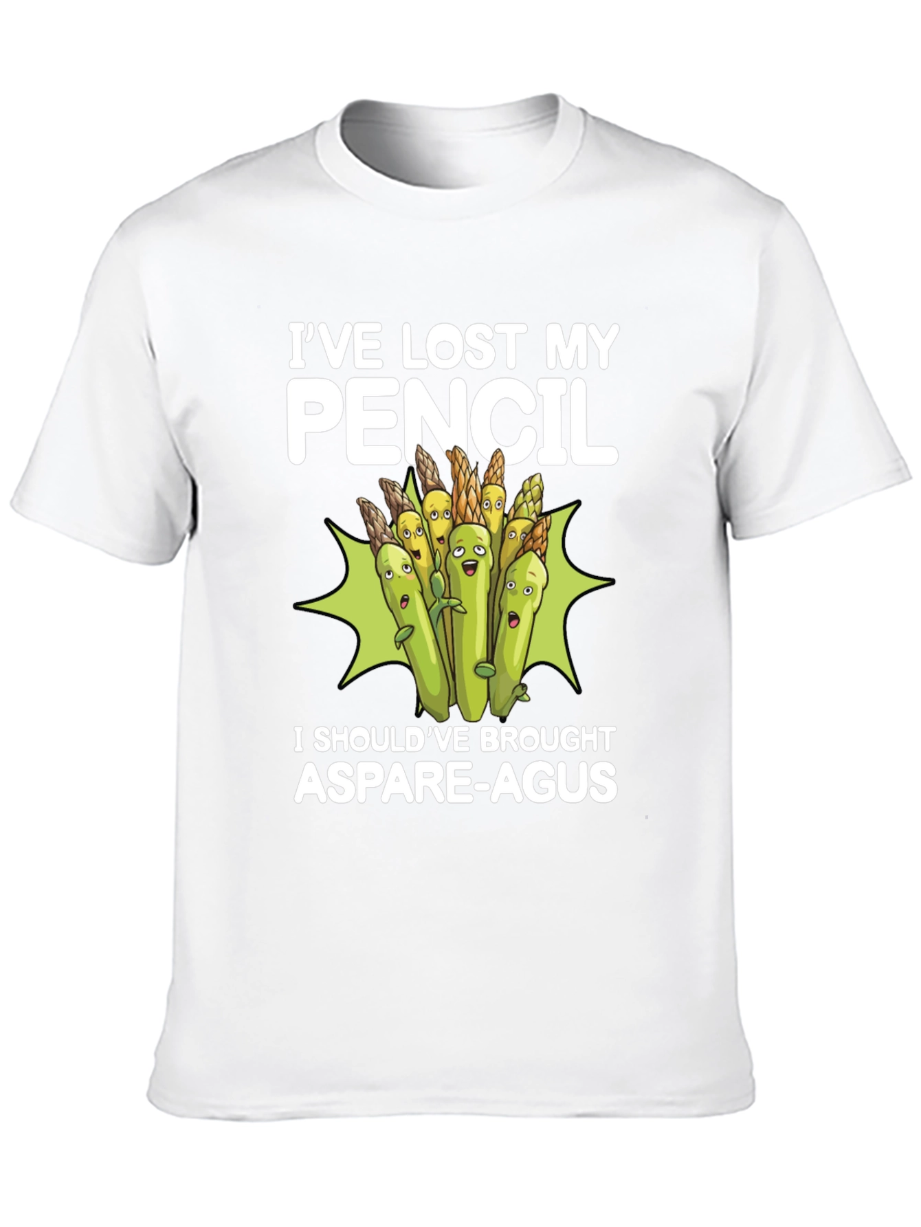 Funny Asparagus Graphic T-Shirt