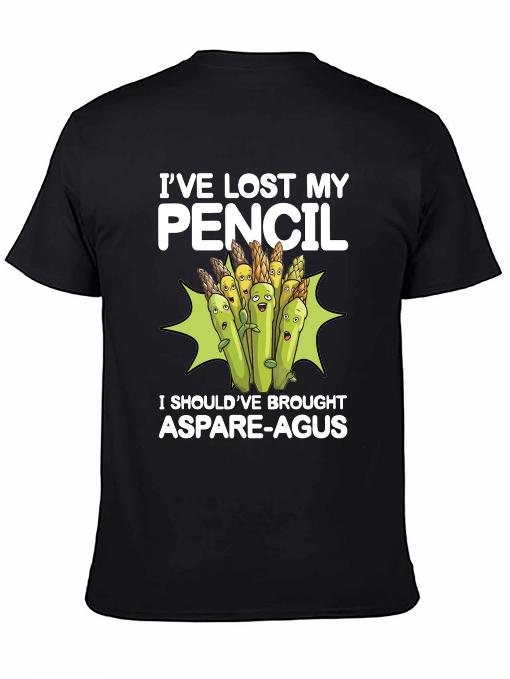 Funny Asparagus Graphic T-Shirt