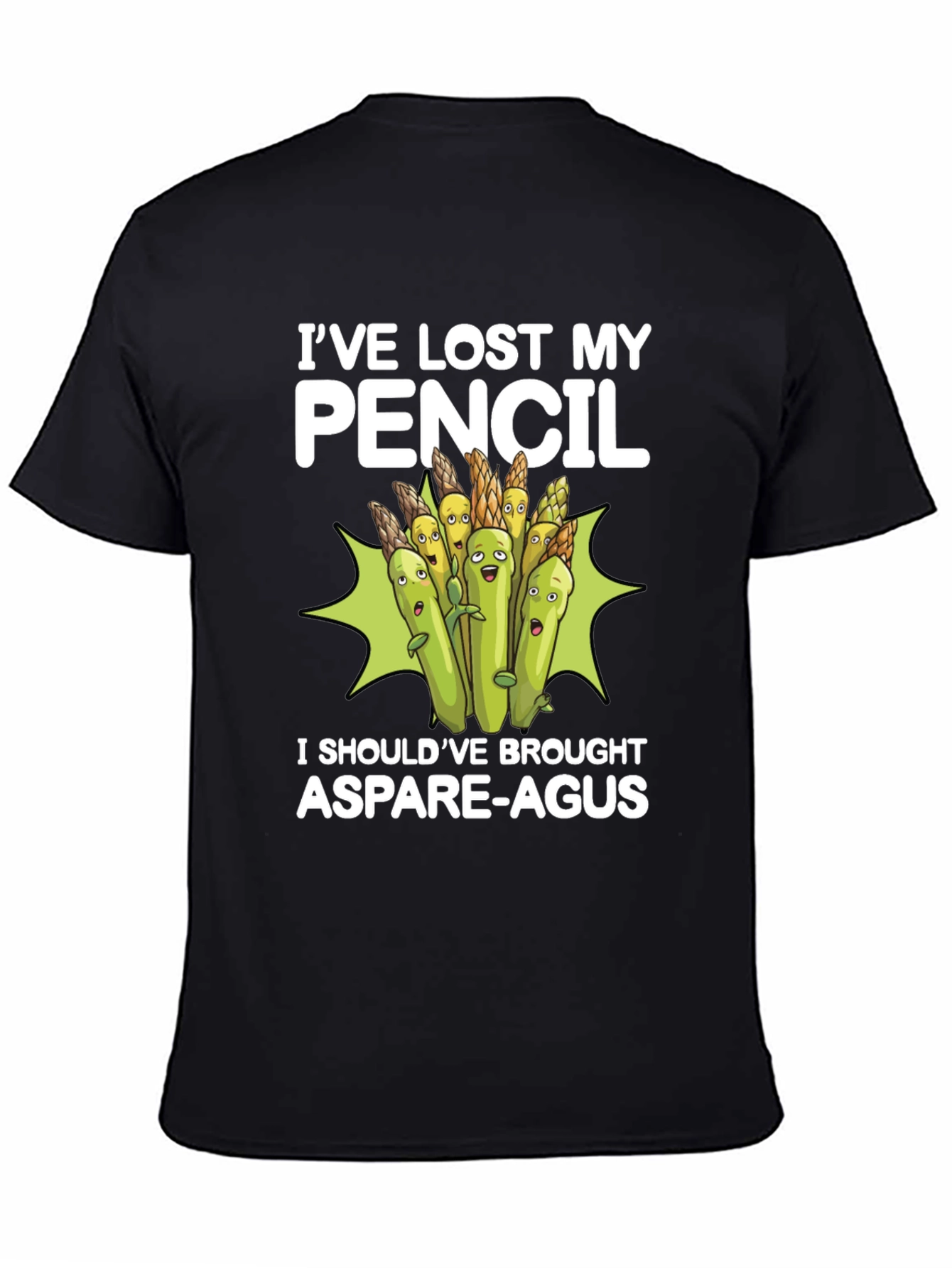 Funny Asparagus Graphic T-Shirt