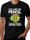 Funny Asparagus Graphic T-Shirt
