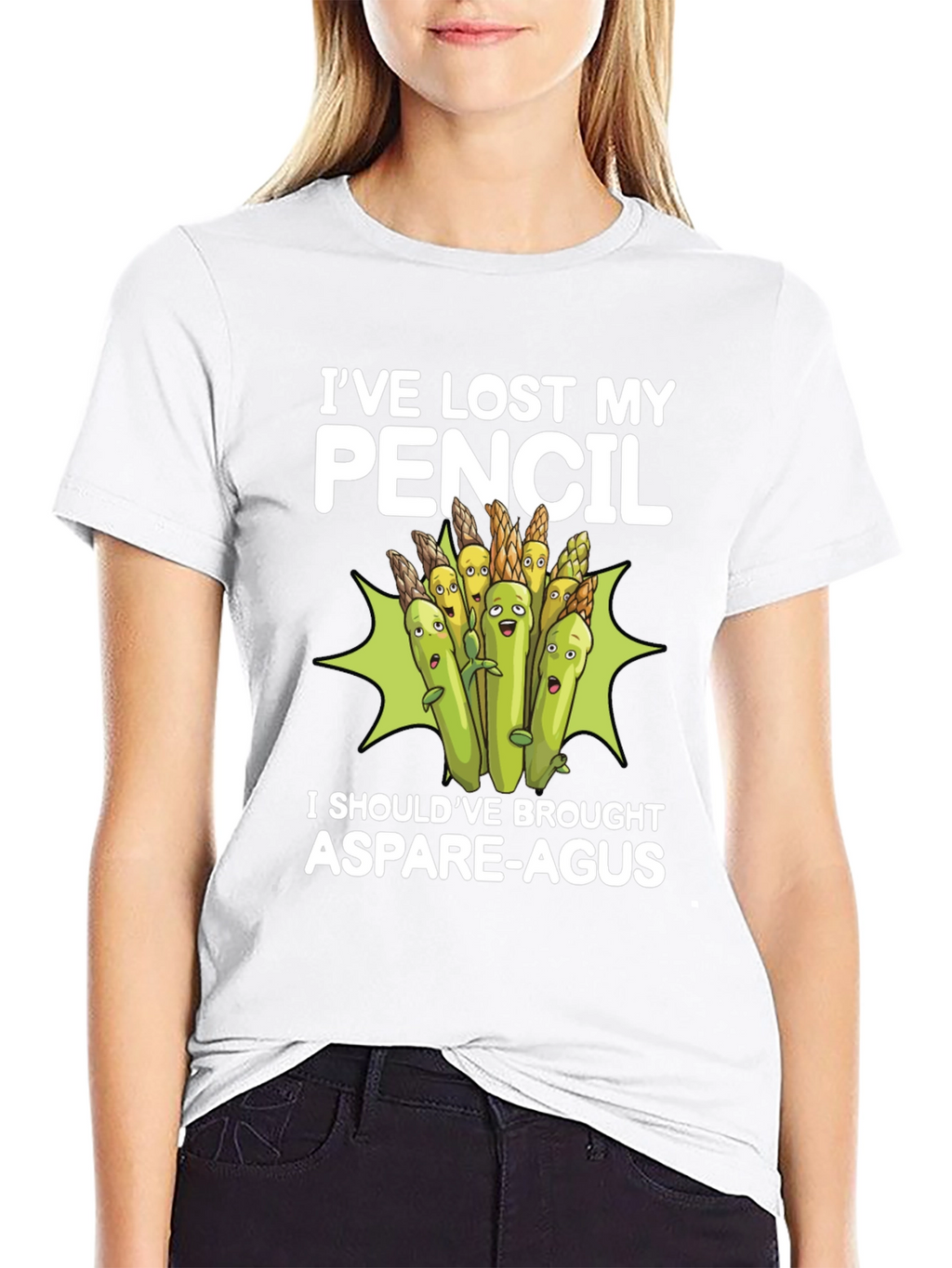 Funny Asparagus Graphic T-Shirt