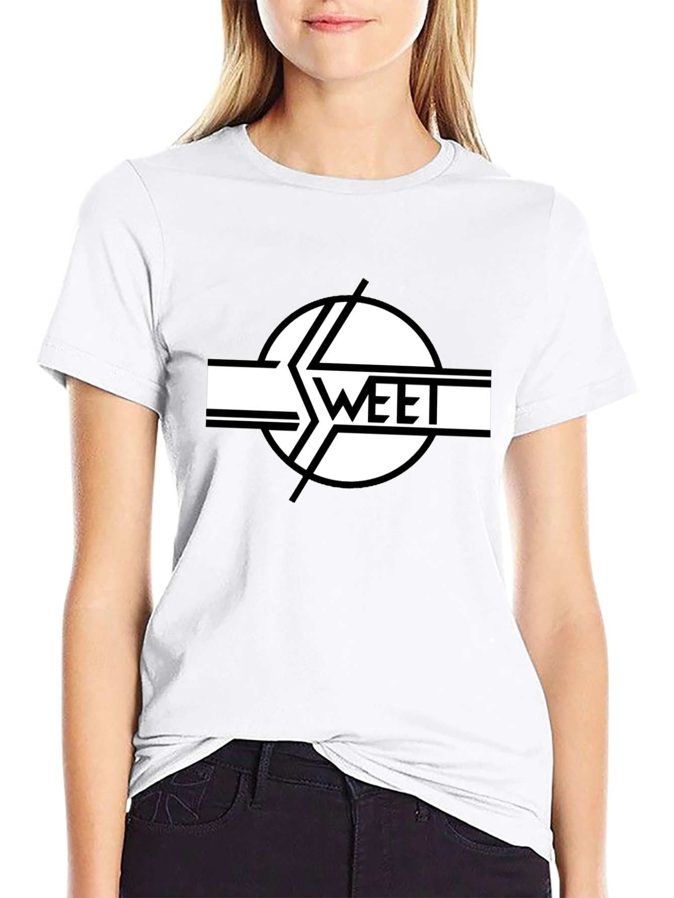 Sweet Band Logo Black T-Shirt
