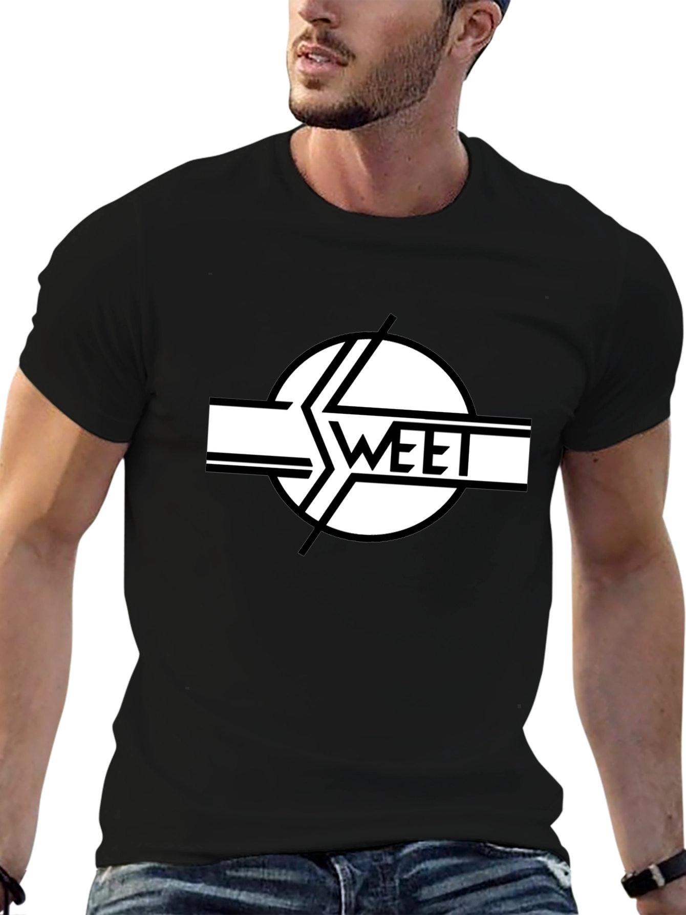 Sweet Band Logo Black T-Shirt