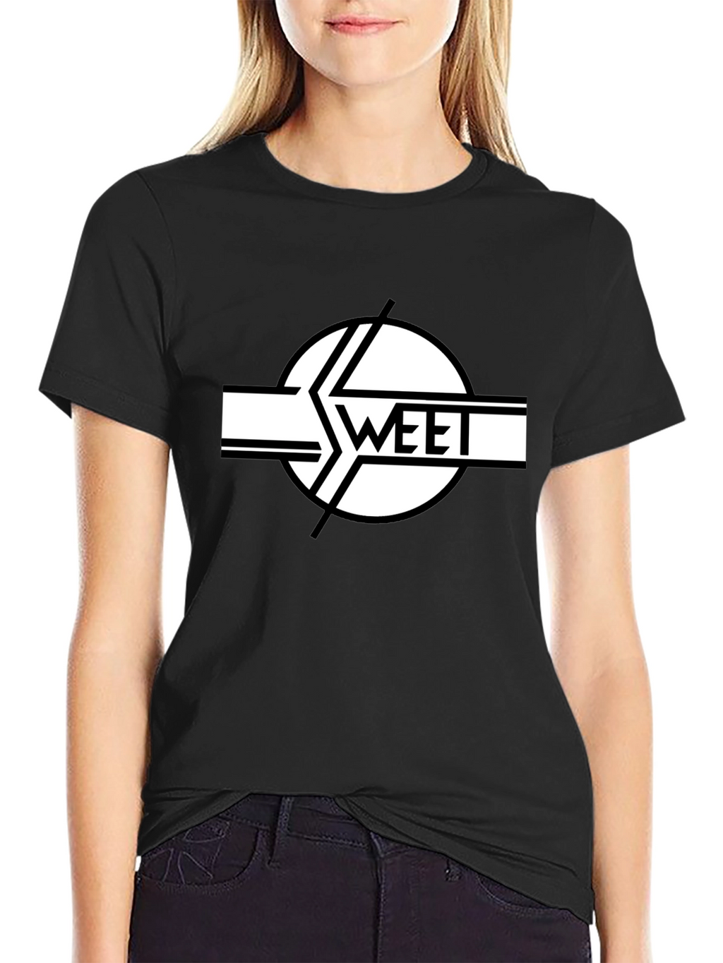Sweet Band Logo Black T-Shirt