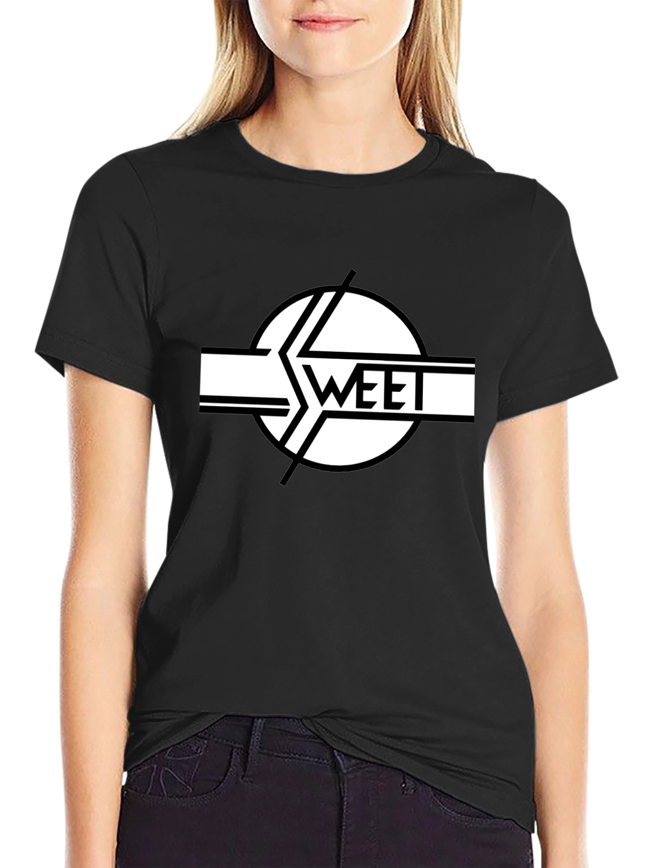 Sweet Band Logo Black T-Shirt