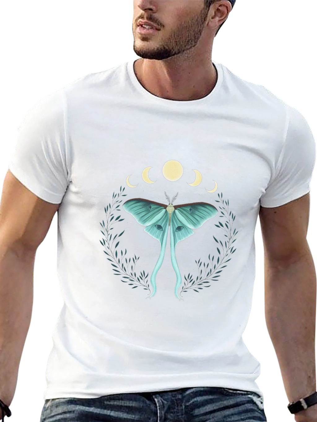 Lunar Moth Graphic Tee - Unisex