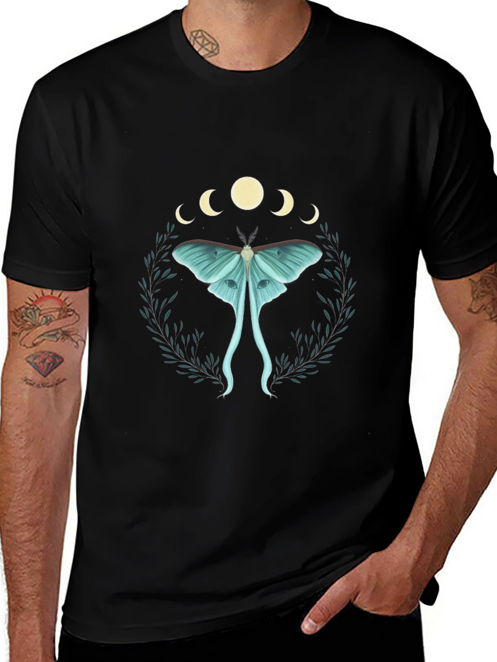 Lunar Moth Graphic Tee - Unisex
