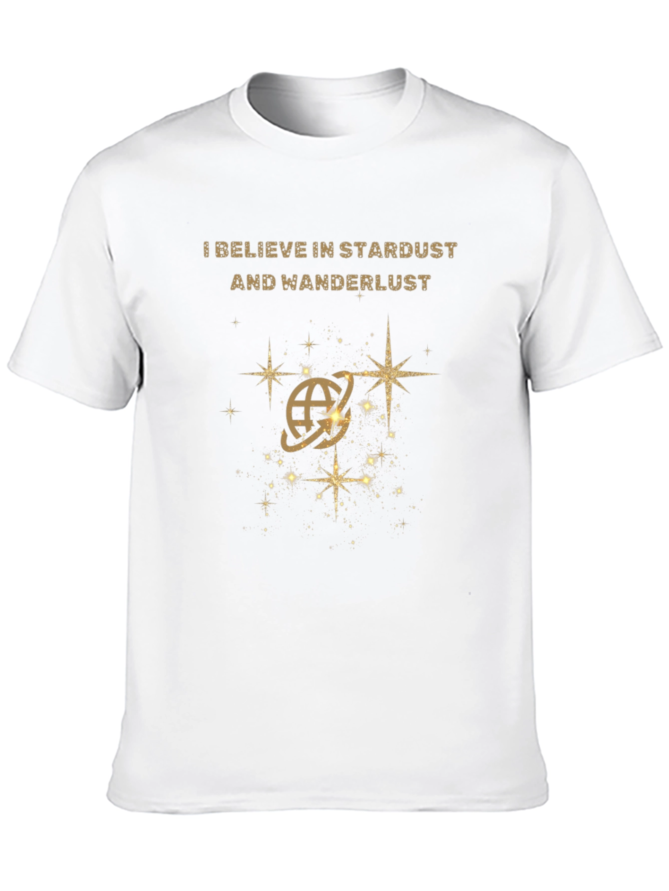 Stardust Wanderlust Graphic Tee - Premium Black T-Shirt