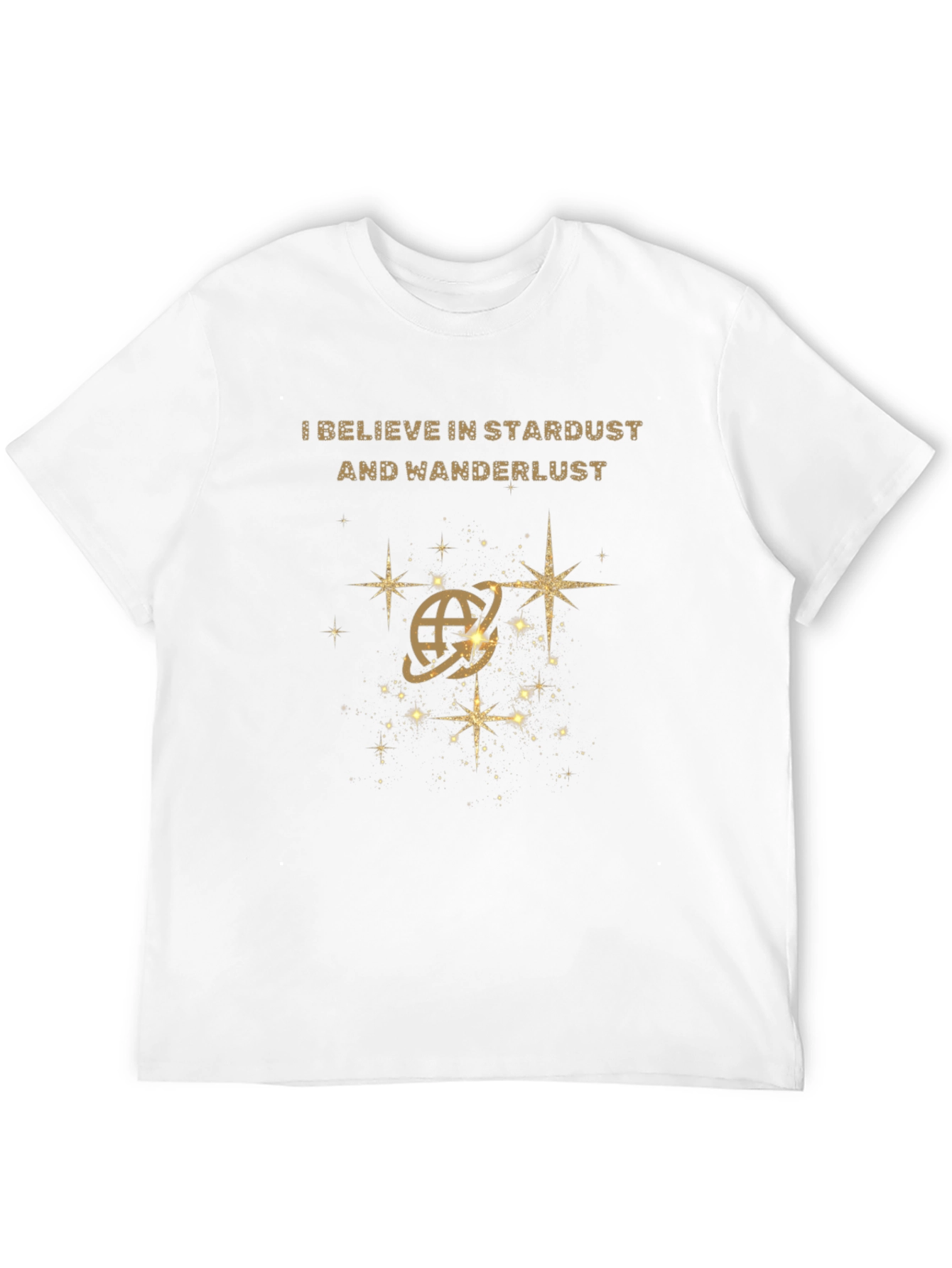 Stardust Wanderlust Graphic Tee - Premium Black T-Shirt