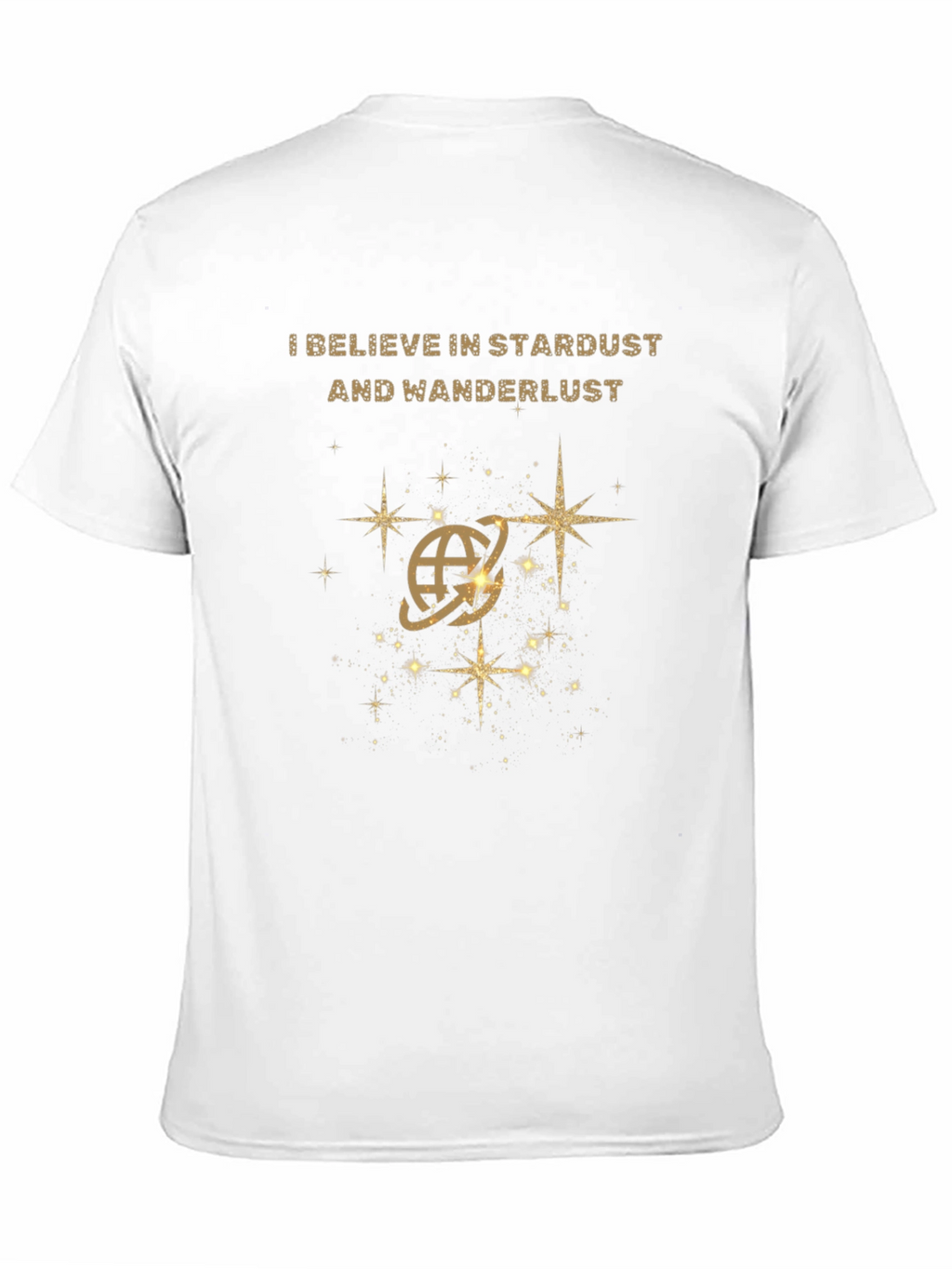 Stardust Wanderlust Graphic Tee - Premium Black T-Shirt