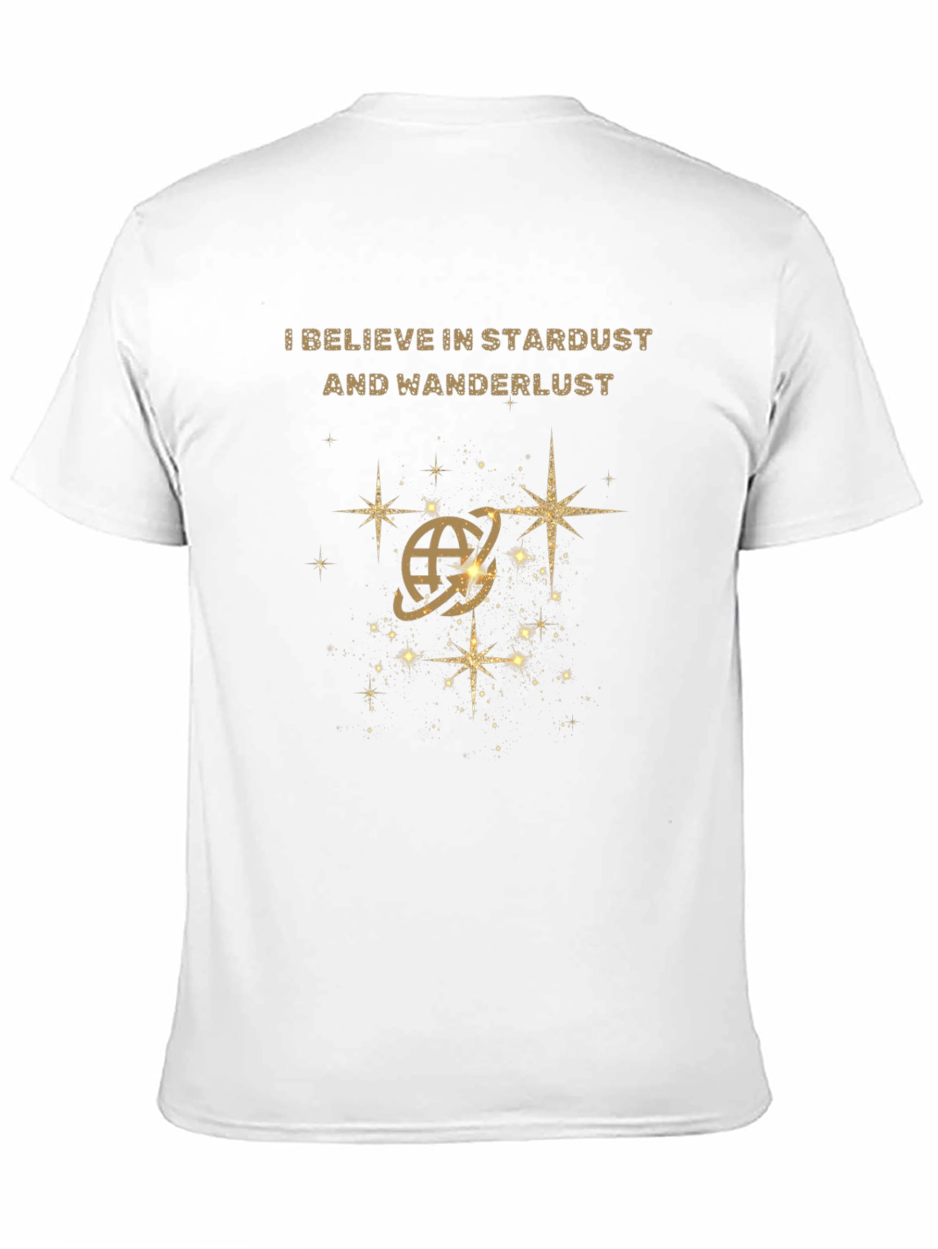 Stardust Wanderlust Graphic Tee - Premium Black T-Shirt