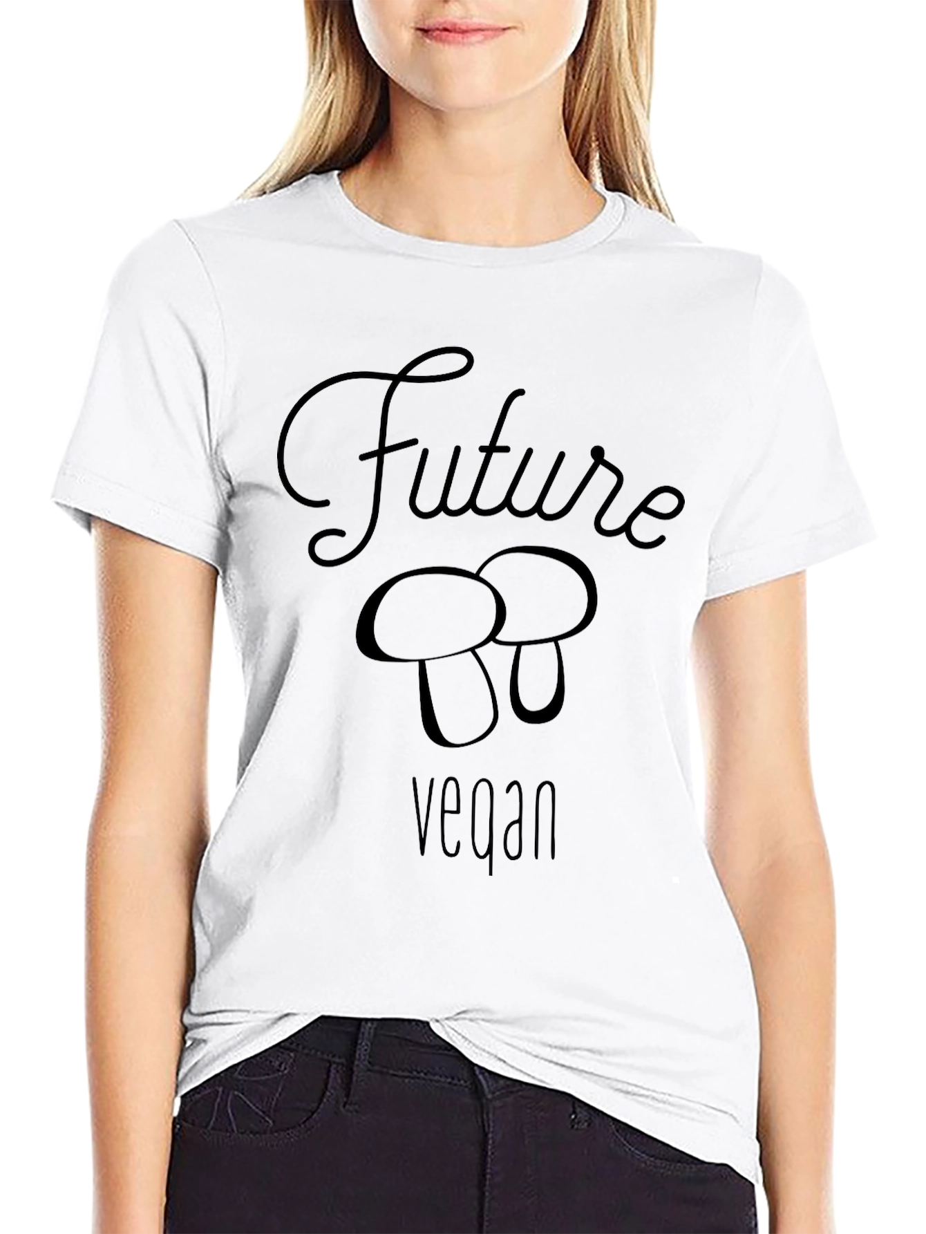 Future Vegan Mushroom T-Shirt