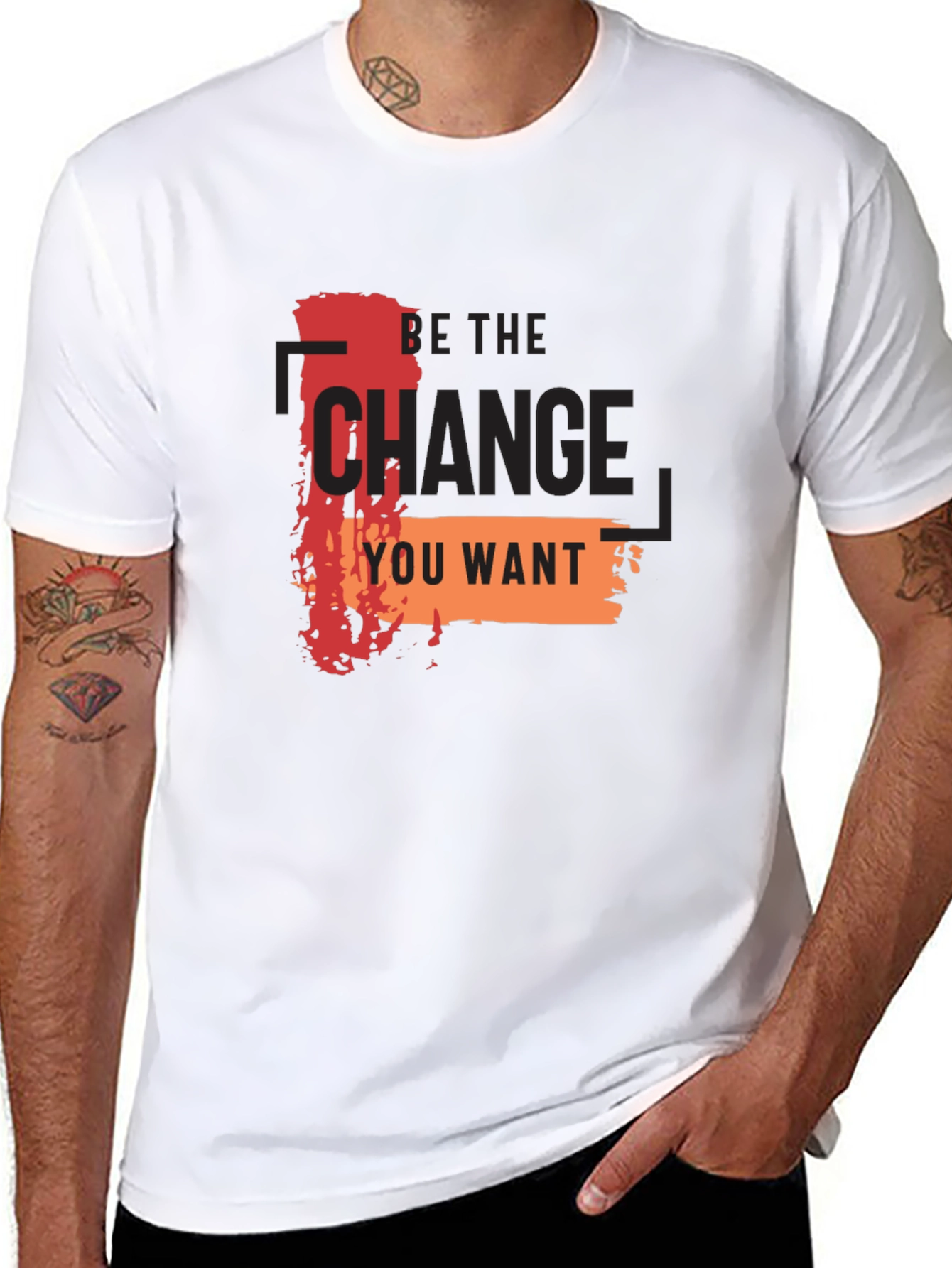 Be the Change Graphic Tee