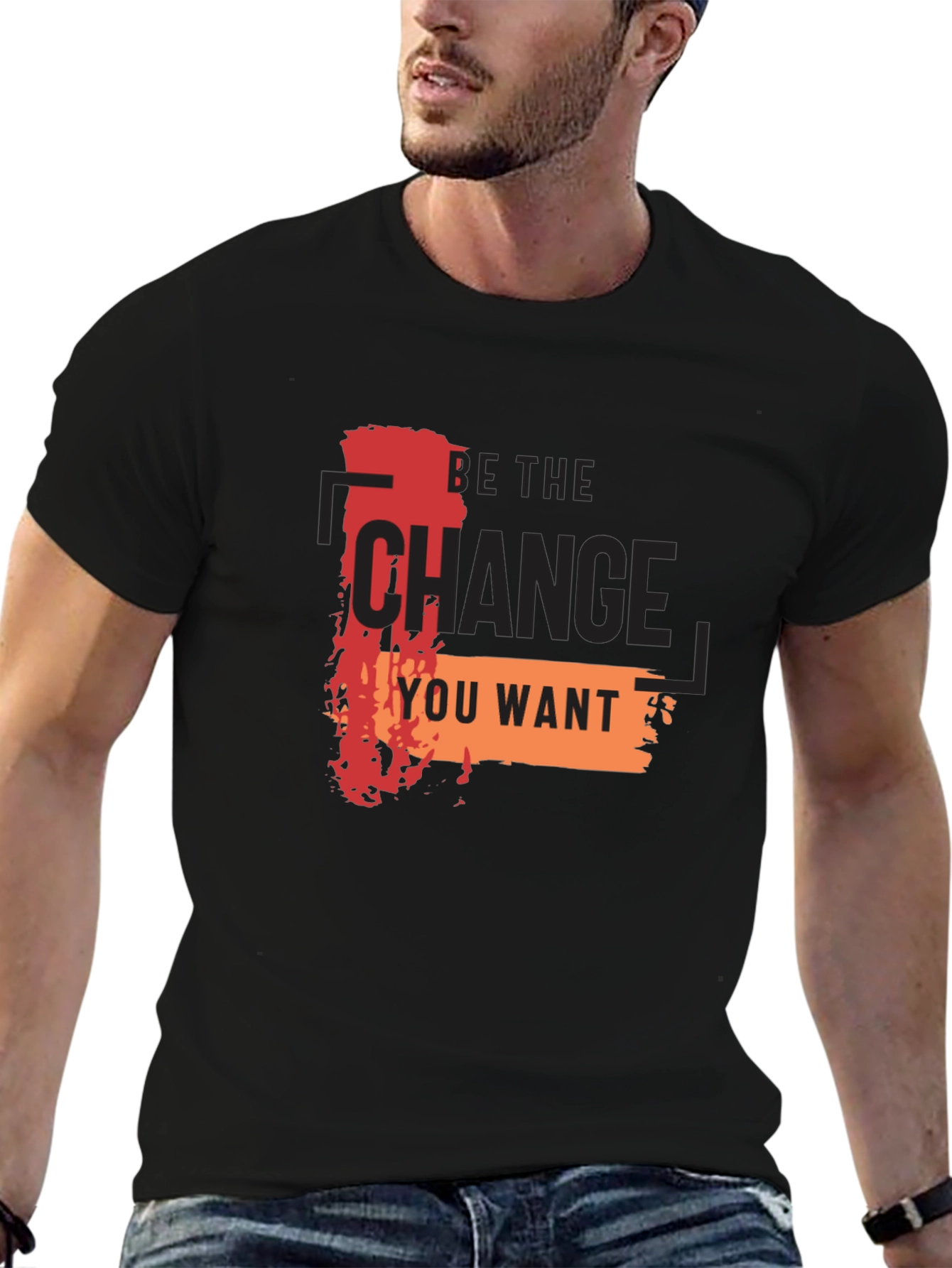Be the Change Graphic Tee