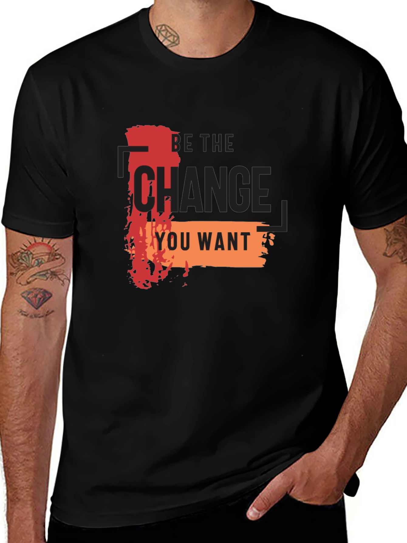 Be the Change Graphic Tee