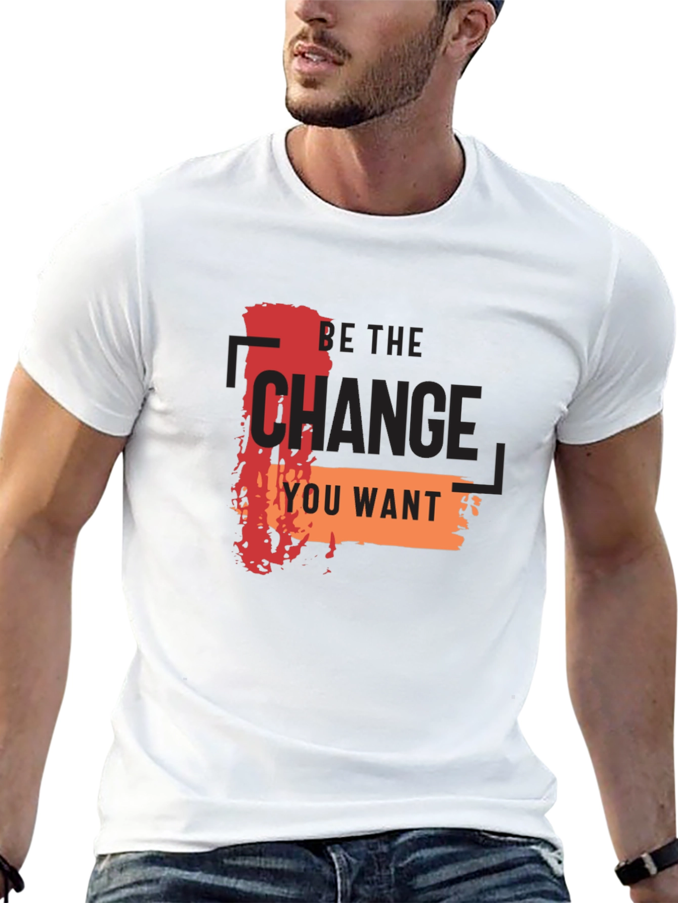 Be the Change Graphic Tee