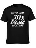 70 & Blessed T-Shirt