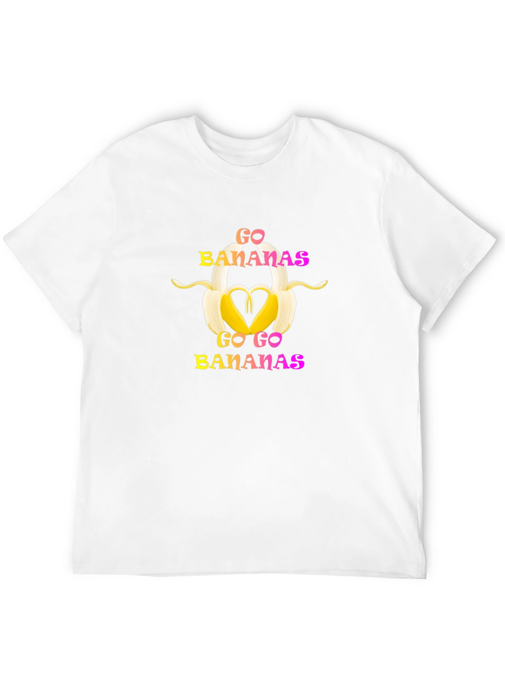 Go Bananas T-Shirt - Fun Fruit Design