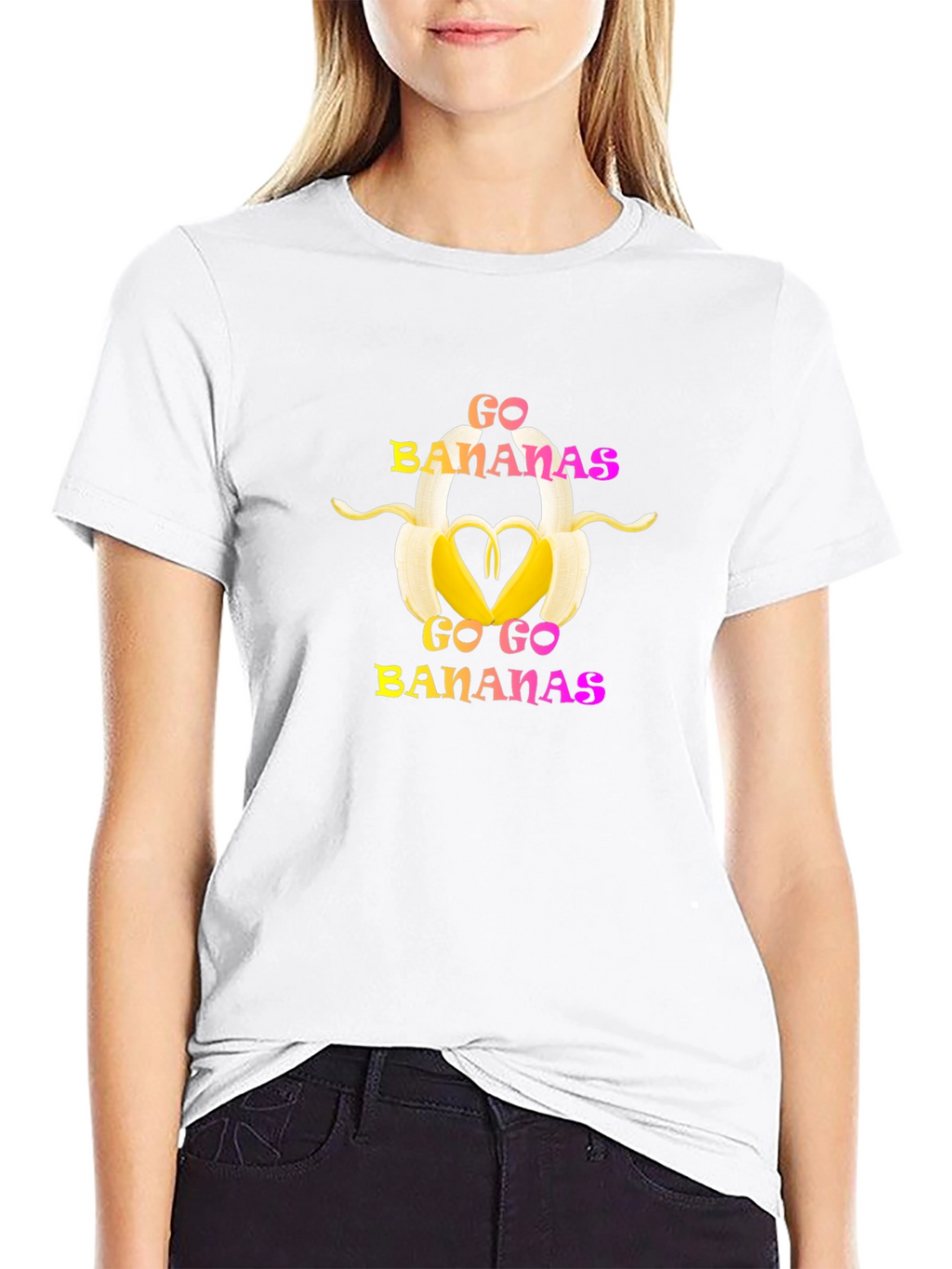 Go Bananas T-Shirt - Fun Fruit Design