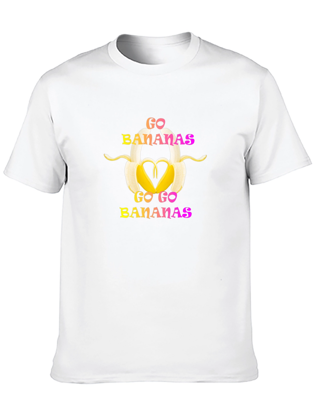 Go Bananas T-Shirt - Fun Fruit Design