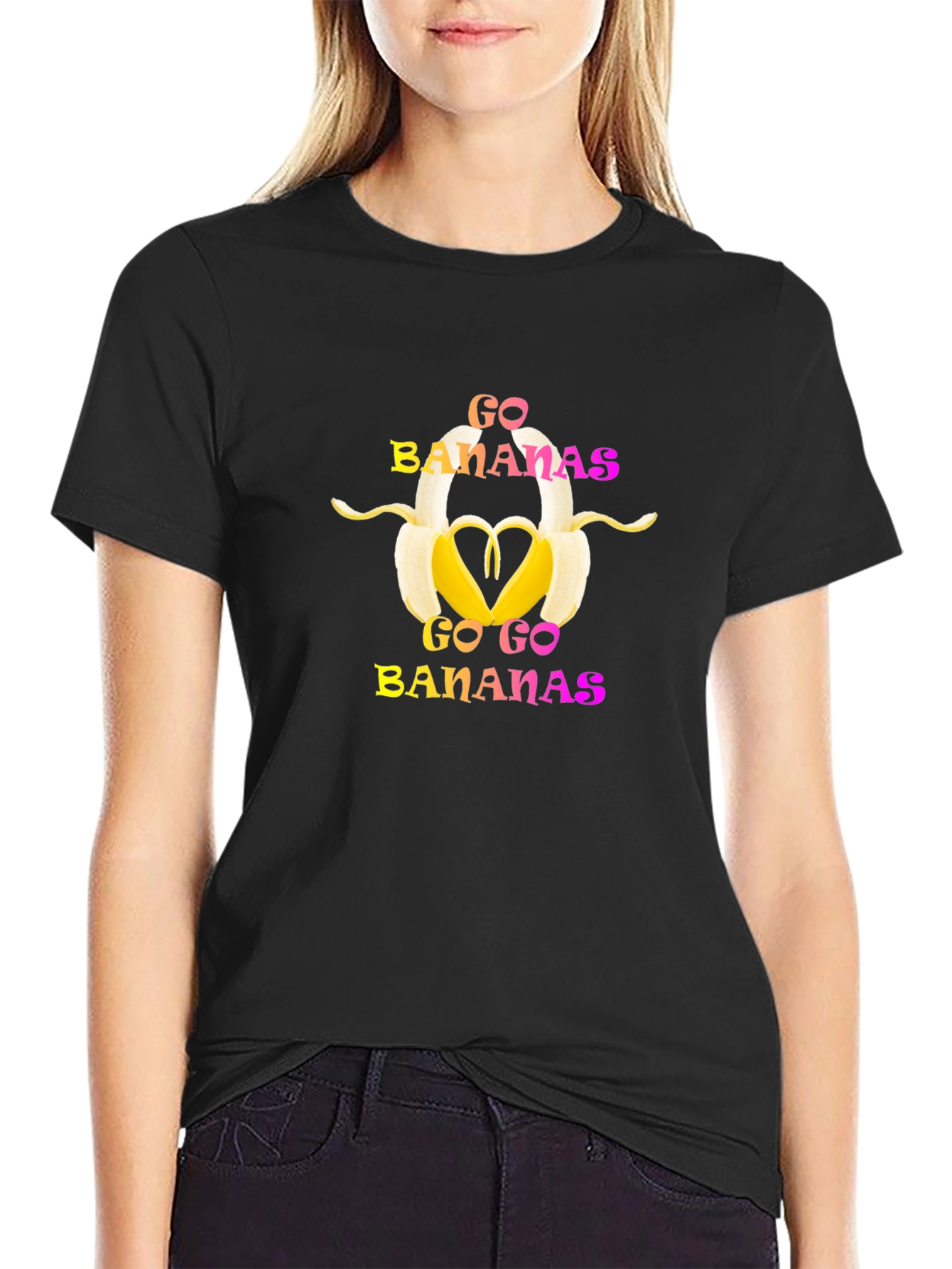 Go Bananas T-Shirt - Fun Fruit Design