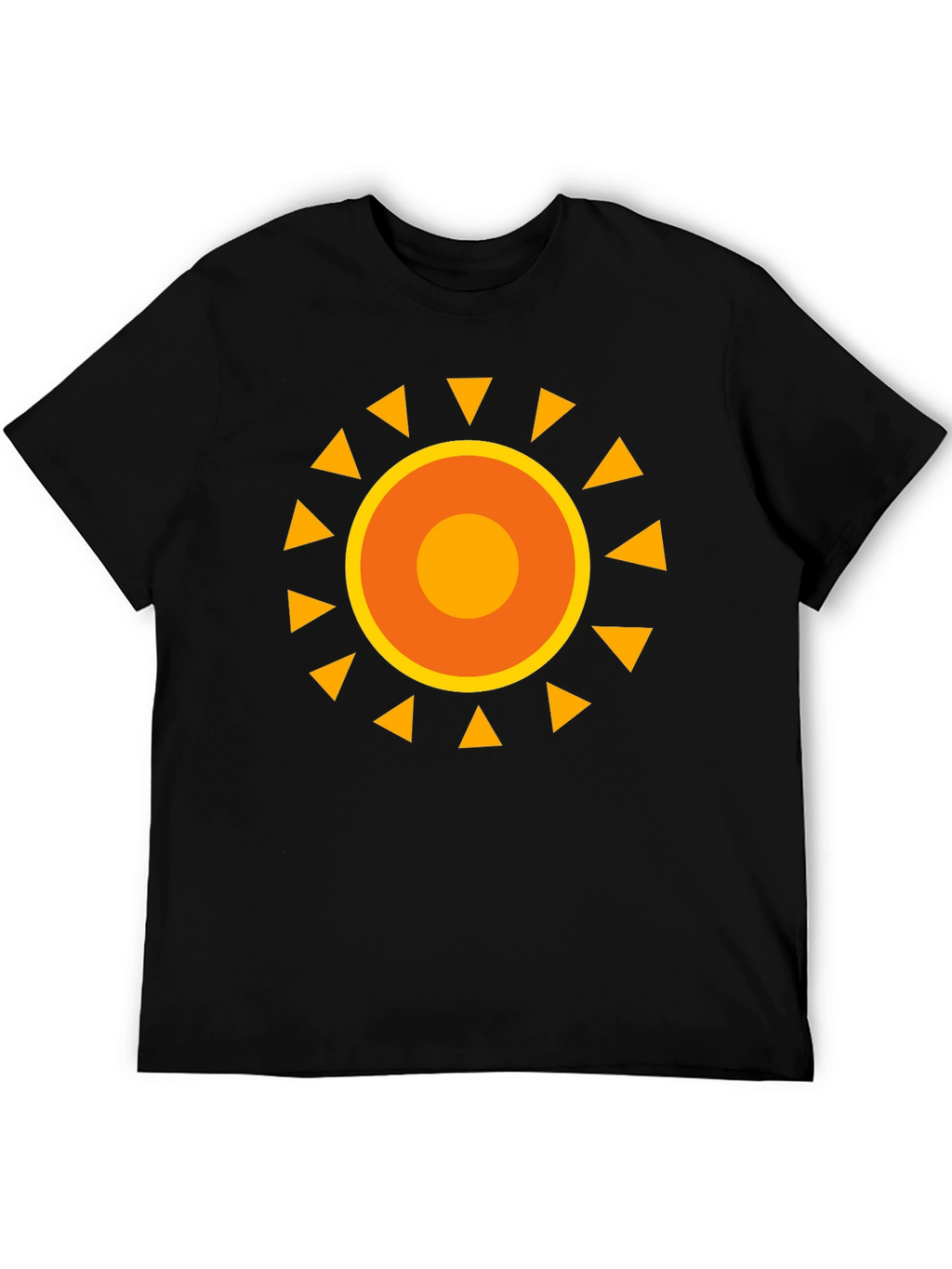 Sunny Graphic Black T-Shirt