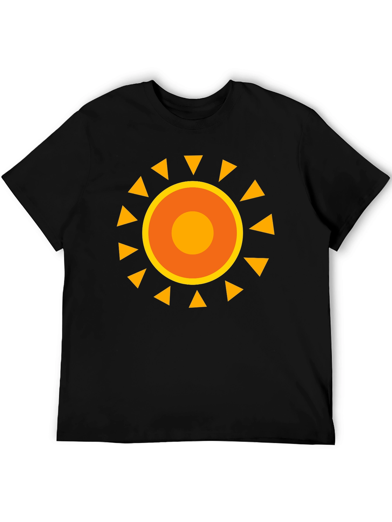 Sunny Graphic Black T-Shirt