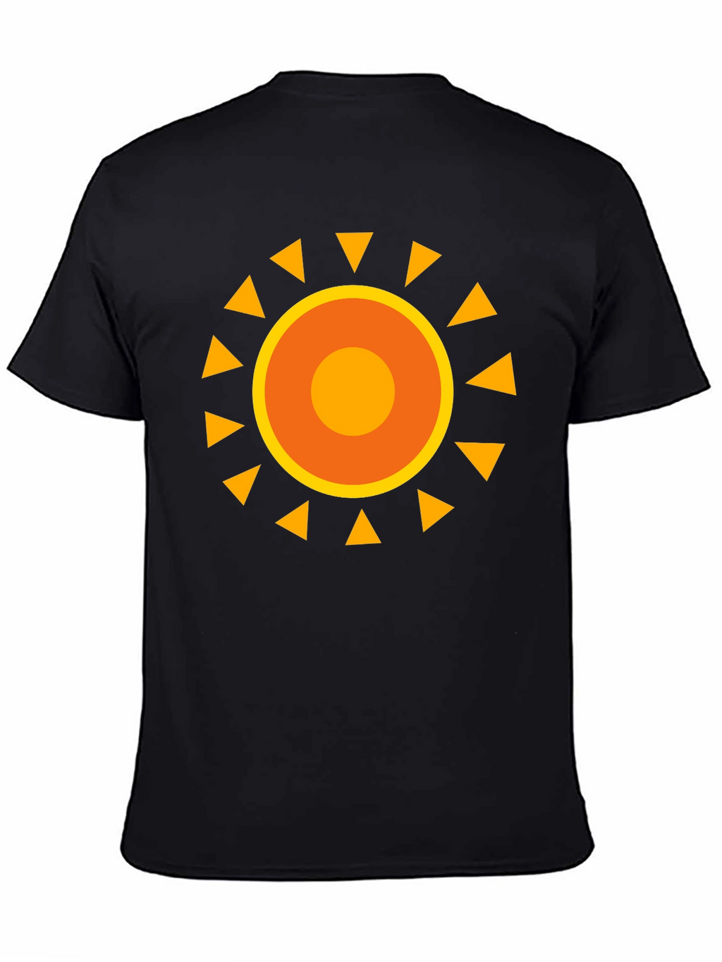 Sunny Graphic Black T-Shirt