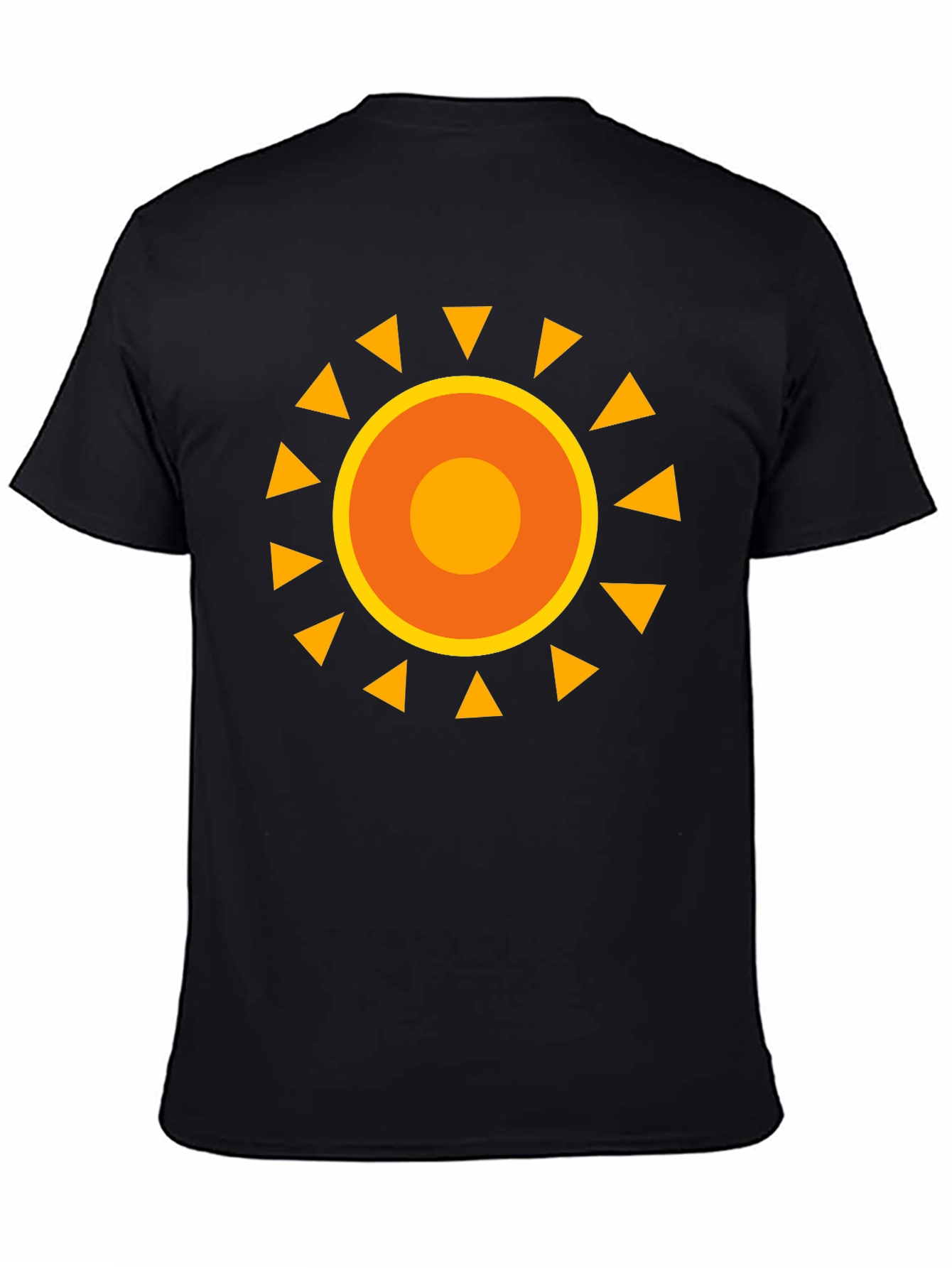 Sunny Graphic Black T-Shirt