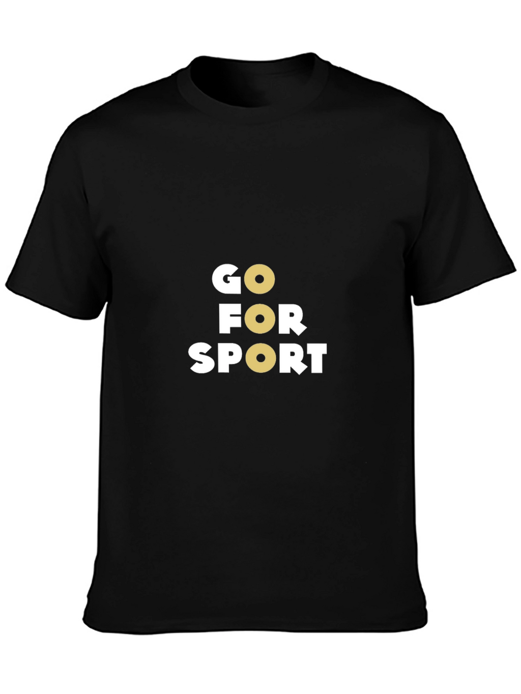 Go For Sport Black T-Shirt