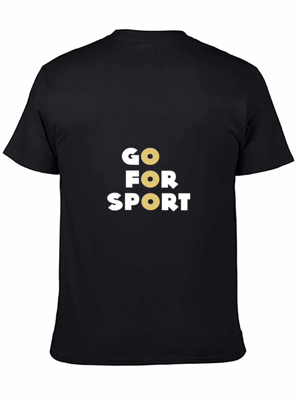 Go For Sport Black T-Shirt