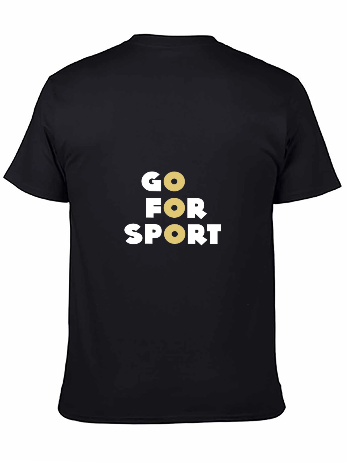 Go For Sport Black T-Shirt
