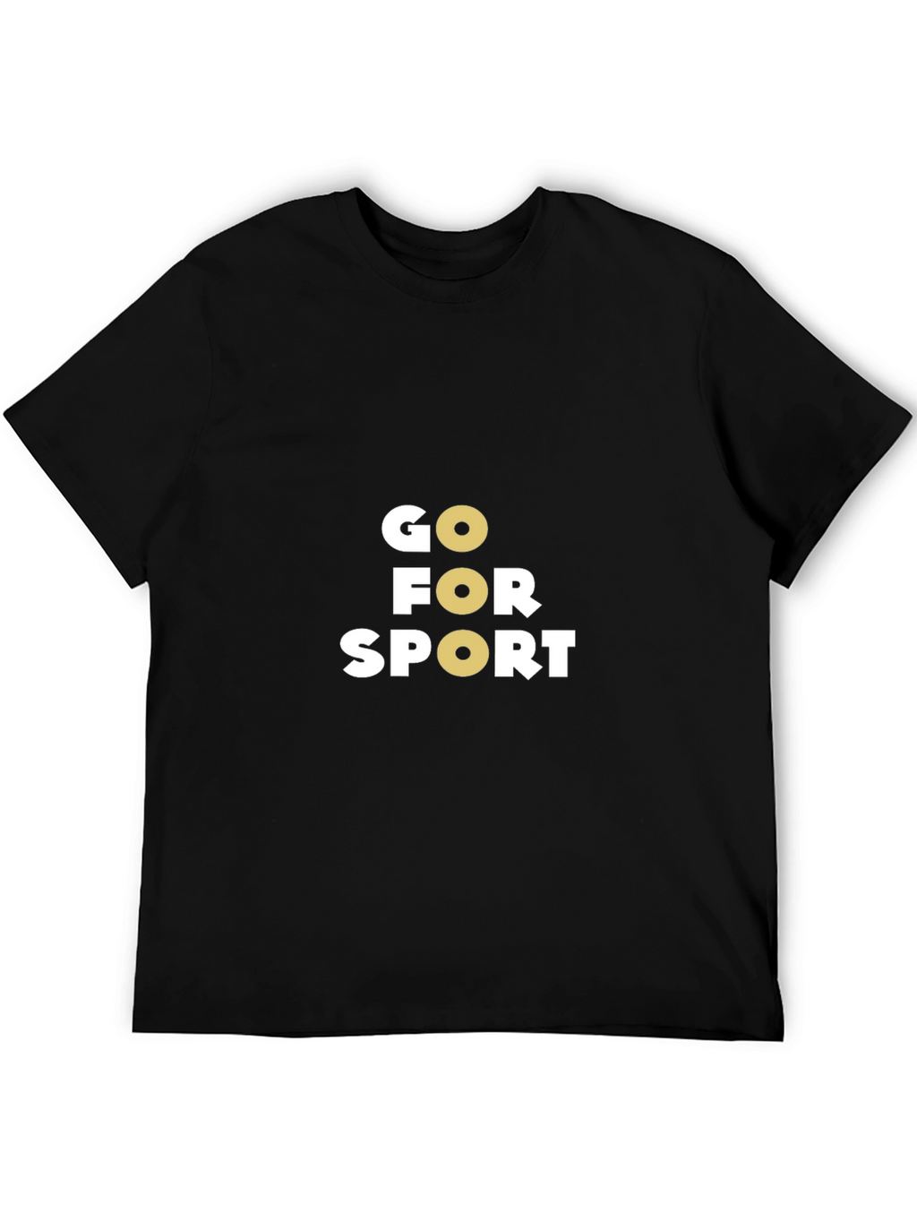 Go For Sport Black T-Shirt