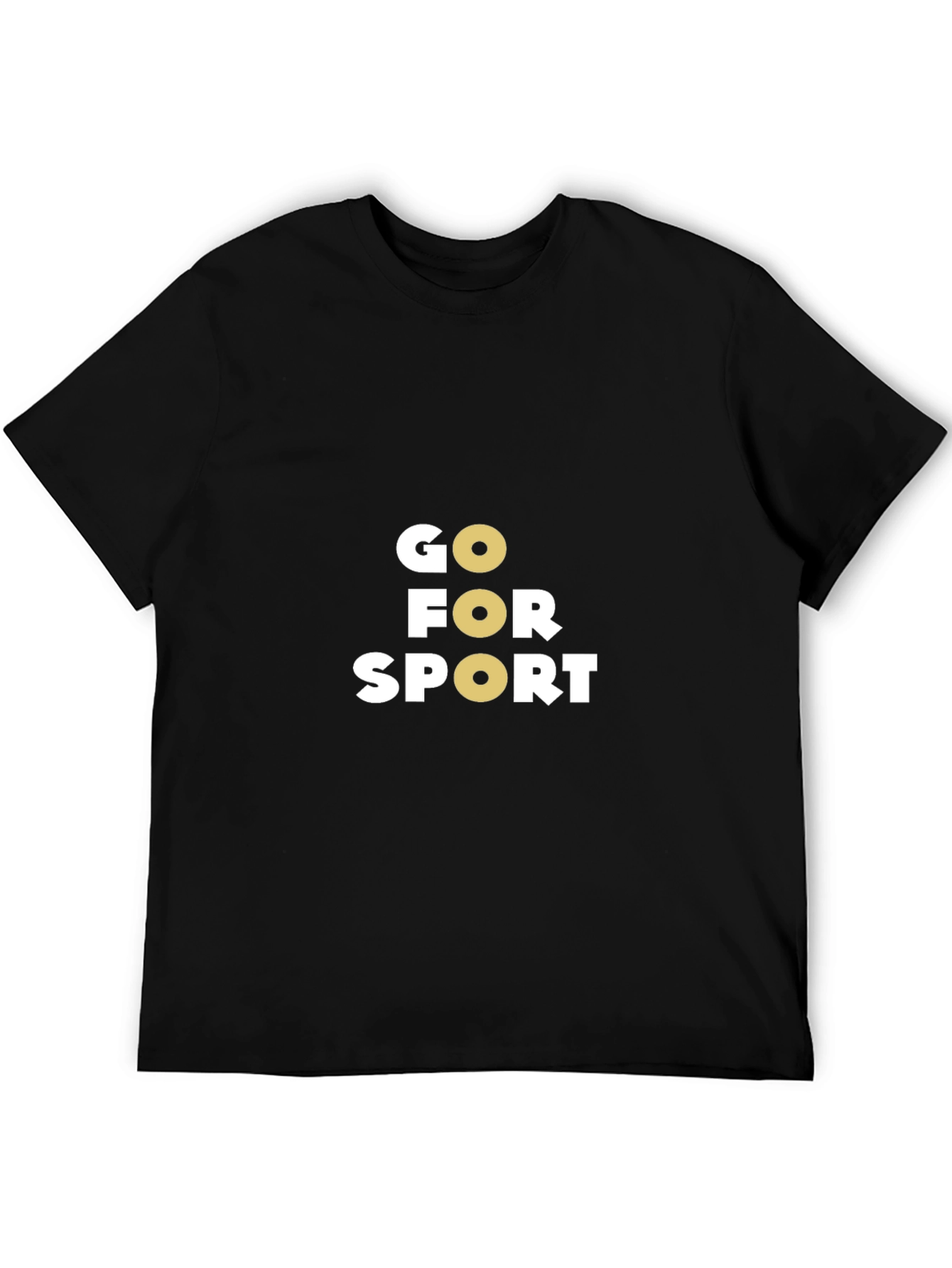 Go For Sport Black T-Shirt