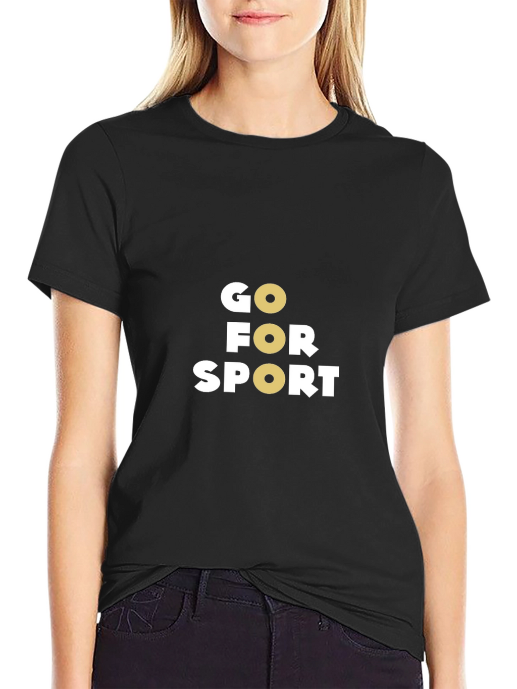 Go For Sport Black T-Shirt