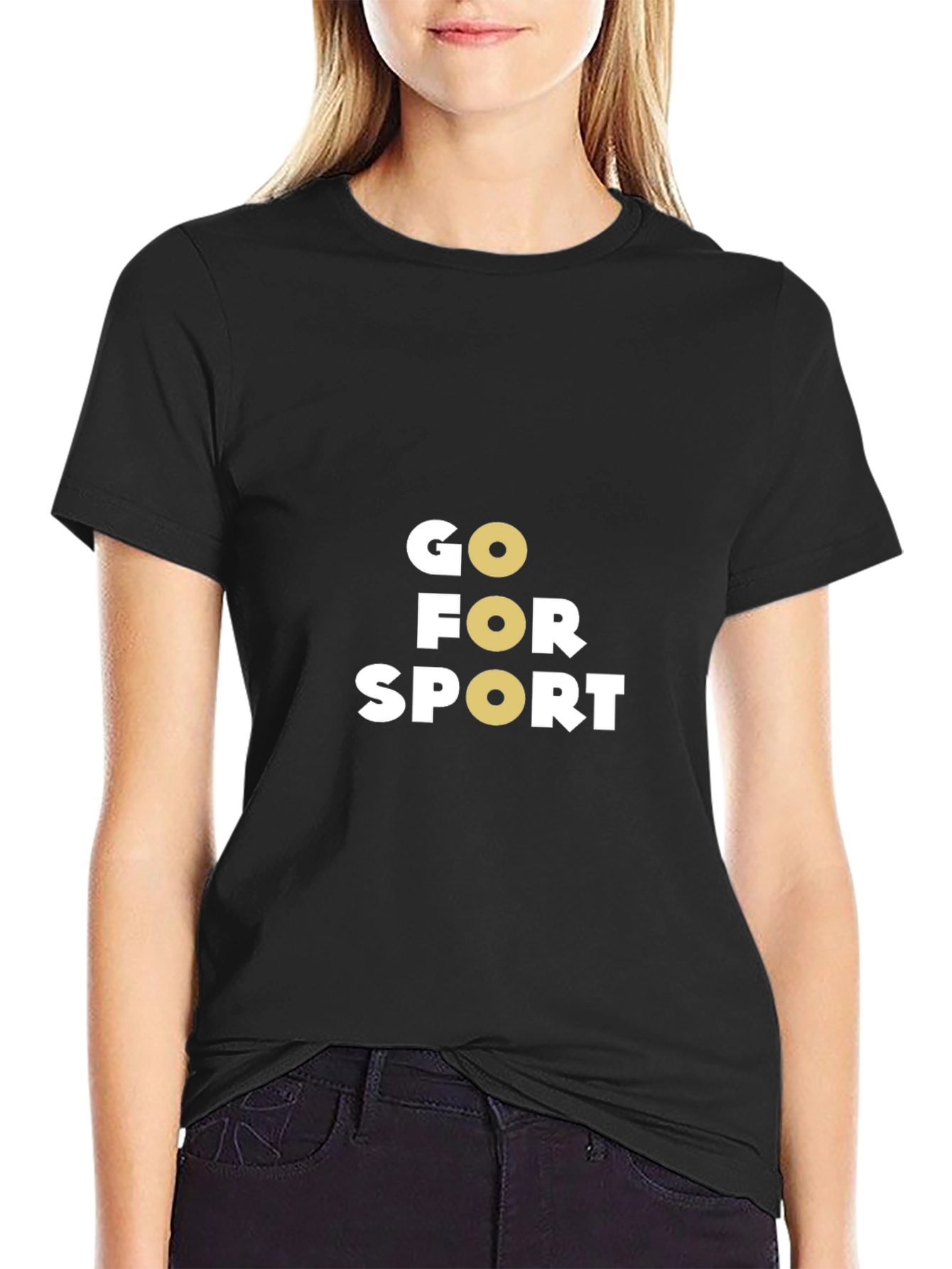 Go For Sport Black T-Shirt