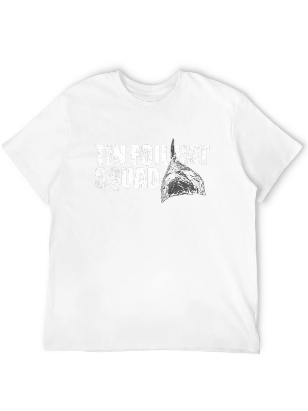 Tin Foil Hat Squad Tee - Conspiracy Humor