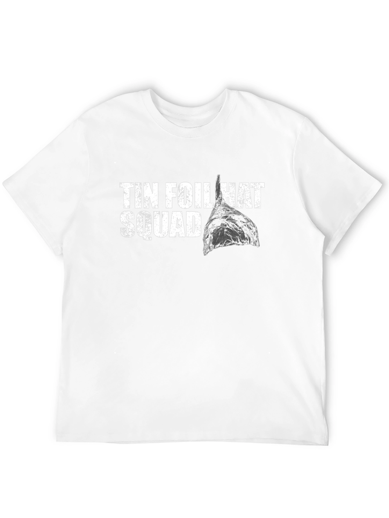 Tin Foil Hat Squad Tee - Conspiracy Humor