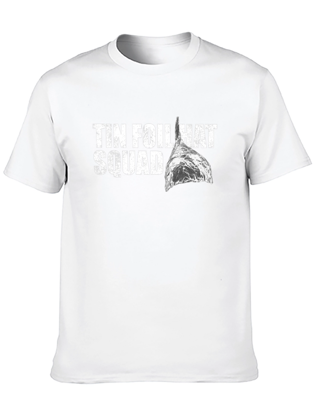 Tin Foil Hat Squad Tee - Conspiracy Humor