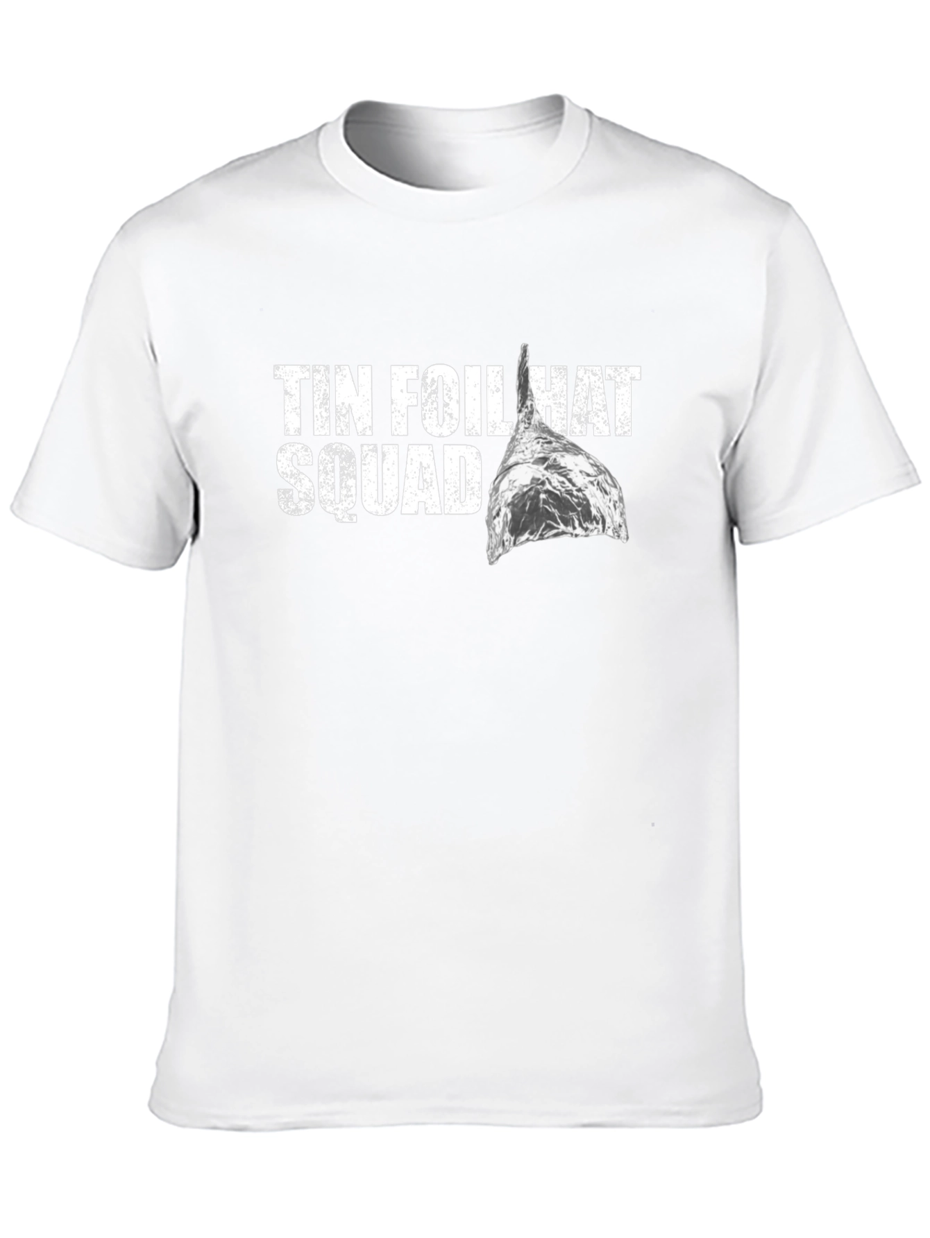 Tin Foil Hat Squad Tee - Conspiracy Humor