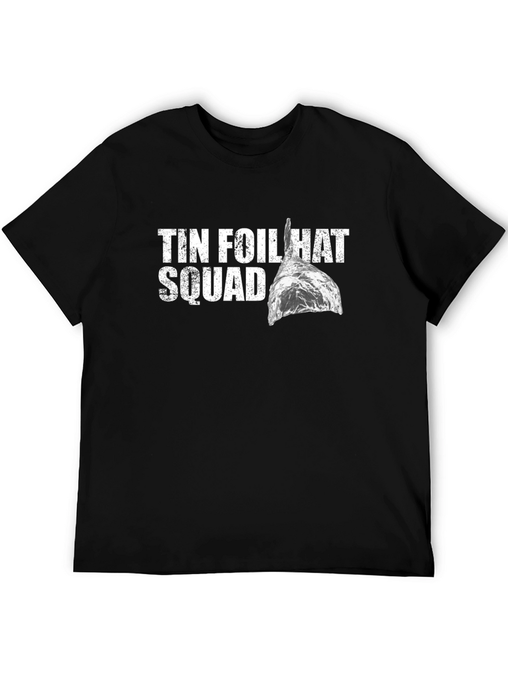 Tin Foil Hat Squad Tee - Conspiracy Humor