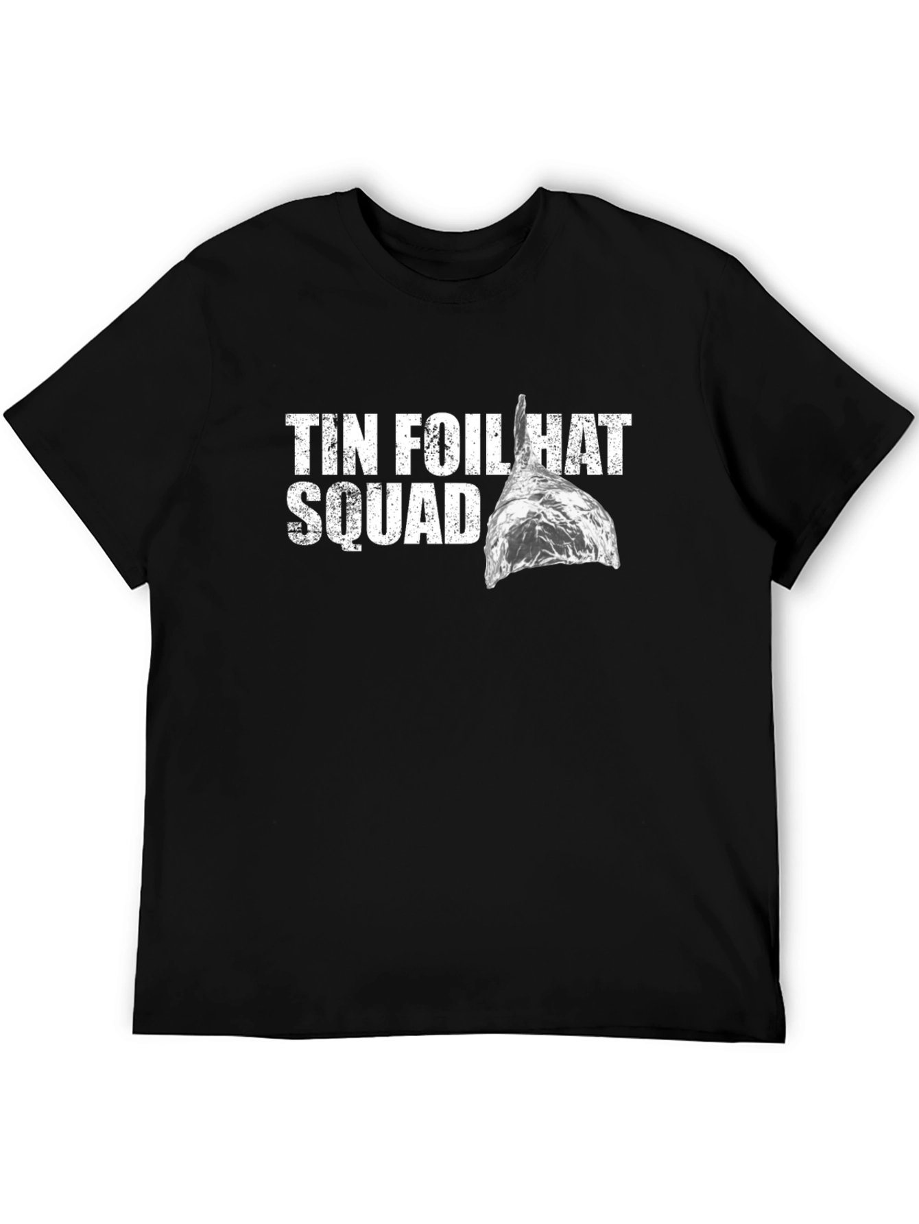 Tin Foil Hat Squad Tee - Conspiracy Humor