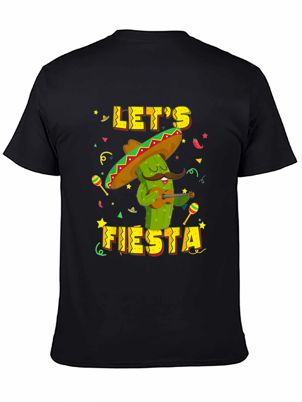 Lets Fiesta Cactus T-Shirt - Cinco de Mayo Tee