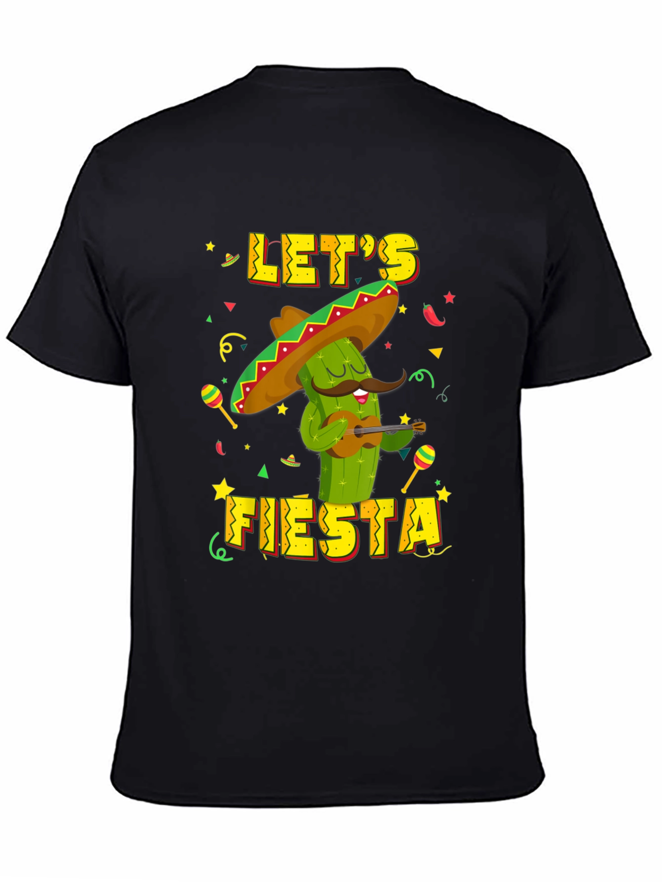 Lets Fiesta Cactus T-Shirt - Cinco de Mayo Tee