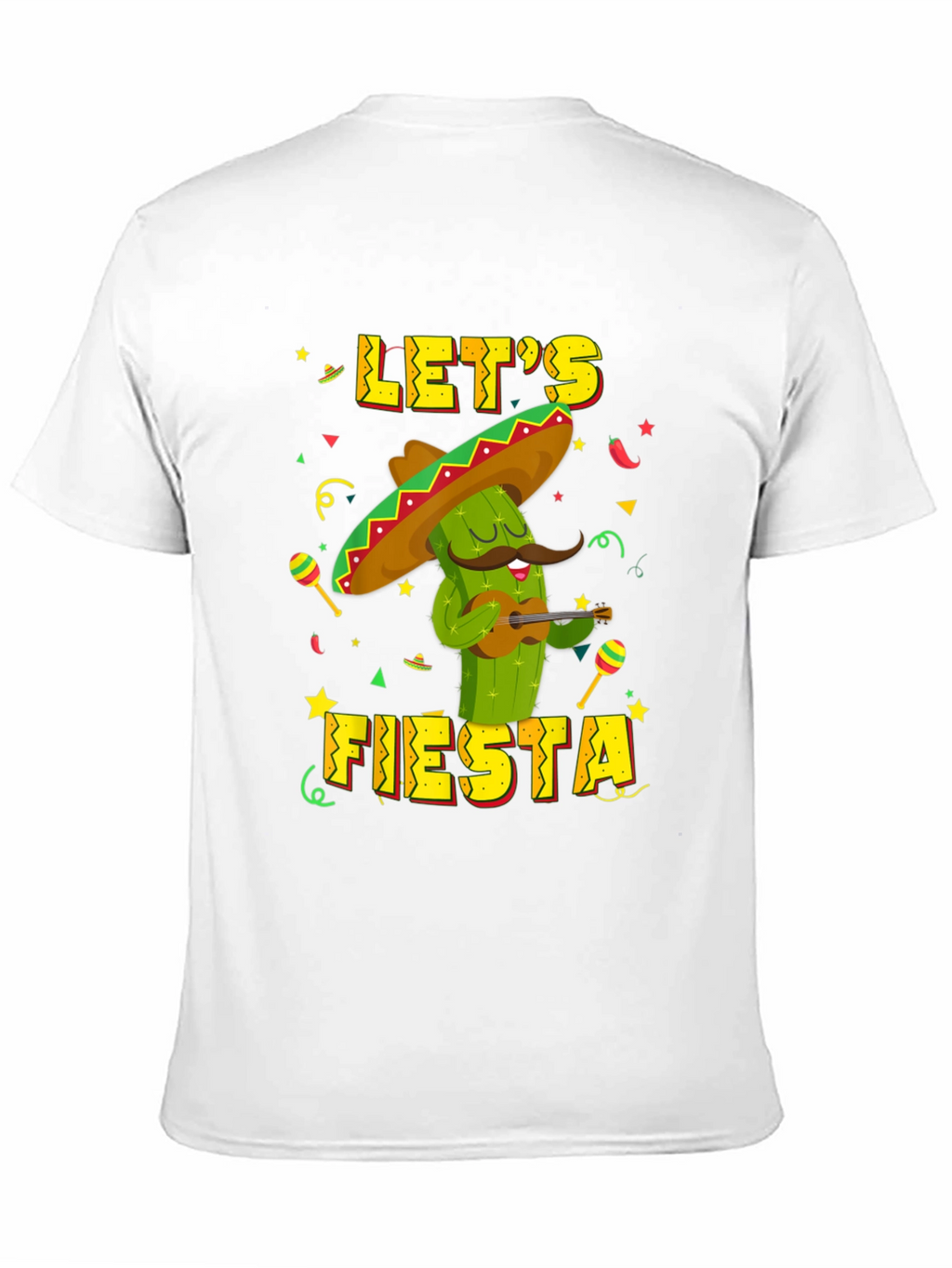 Lets Fiesta Cactus T-Shirt - Cinco de Mayo Tee